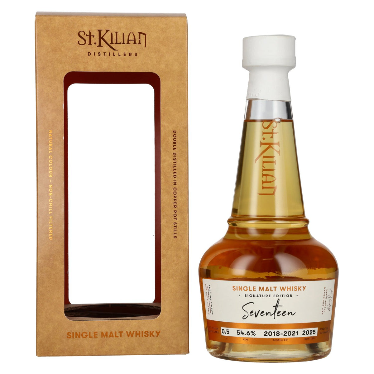 St. Kilian Signature Edition SEVENTEEN Single Malt Whisky 54.6% Vol. 0.5l in gift box