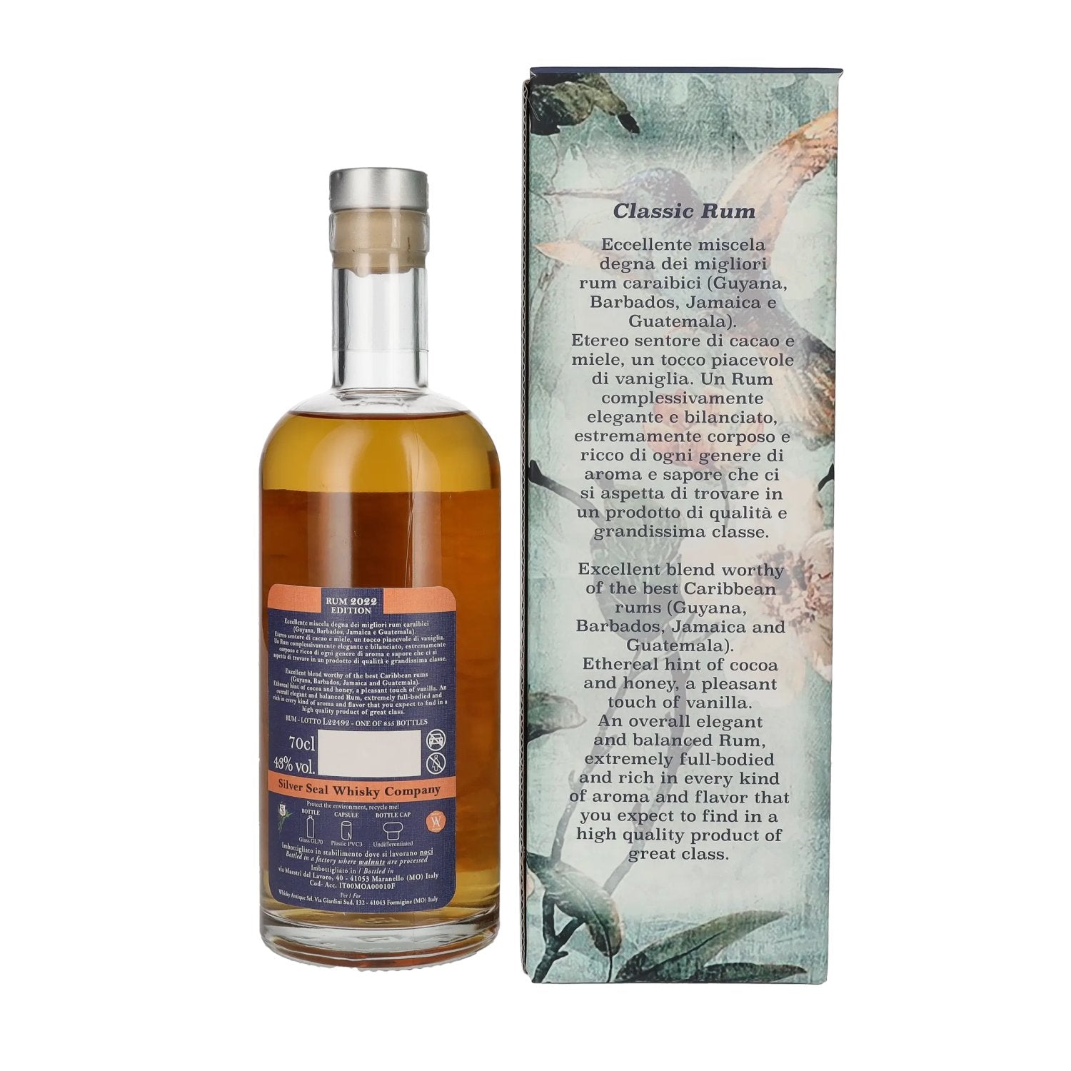 Silver Seal Classic Rum Edition 2022 43% Vol. 0.7l in gift box