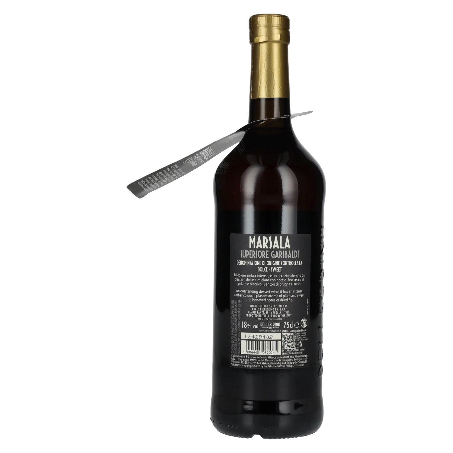 Pellegrino 1880 Marsala SUPERIORE GARIBALDI SWEET 18% Vol. 0,75l