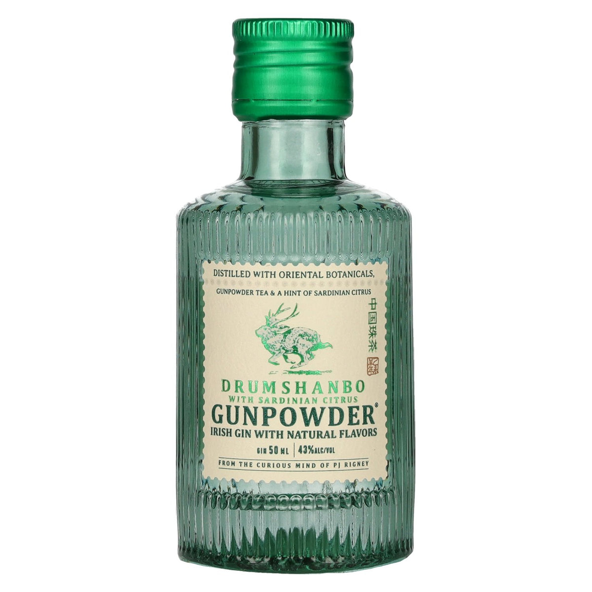 Drumshanbo Gunpowder Irish Gin with Sardinian Citrus 43% Vol. 0,05l