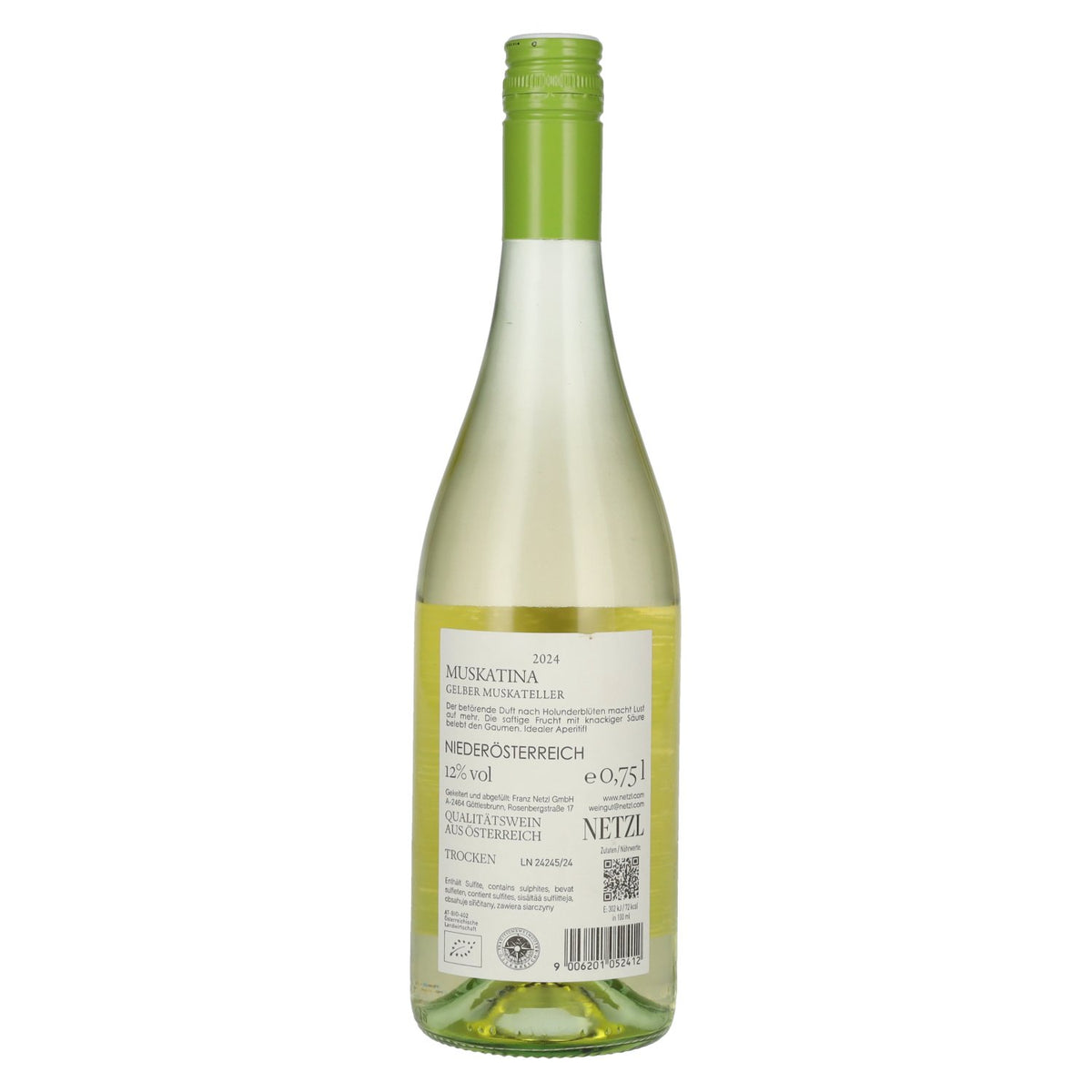 Netzl Yellow Muscat MUSKATINA 2024 12% Vol. 0.75l