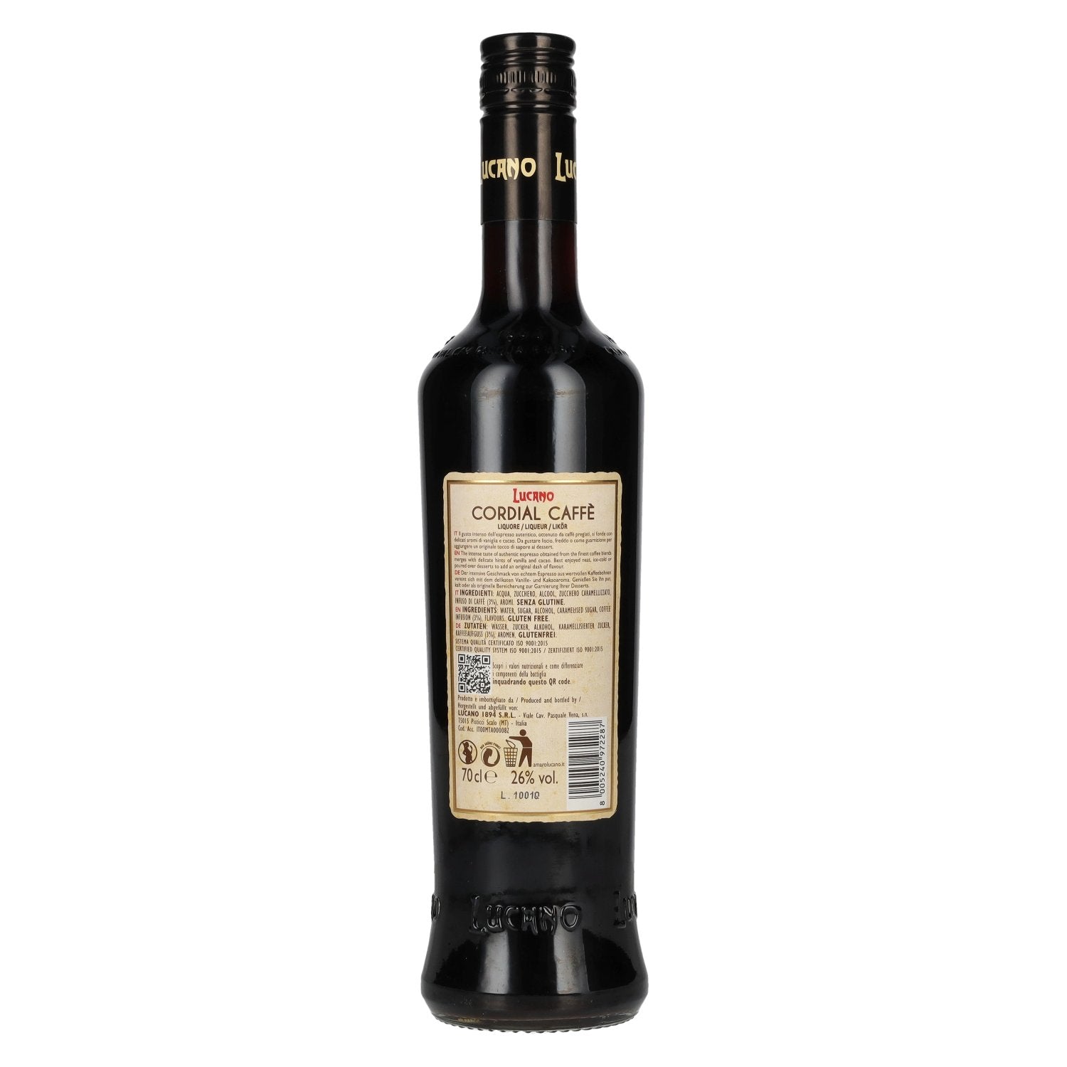 Lucano Cordial Caffé Liquore 26% Vol. 0,7l