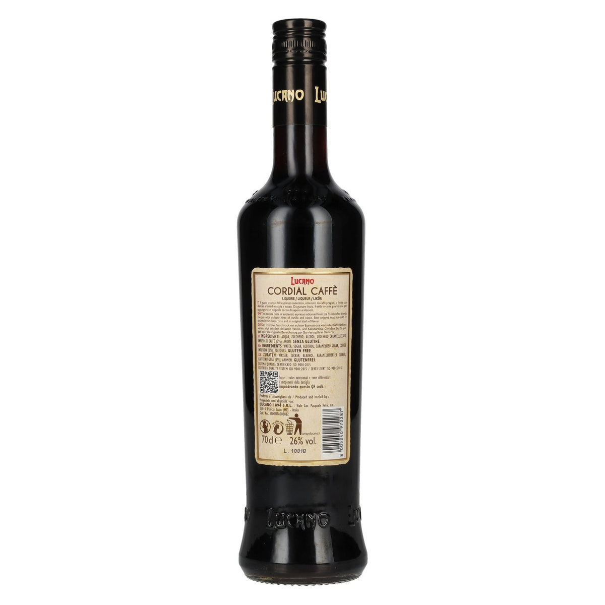 Lucano Cordial Caffé Liqueur 26% Vol. 0.7l