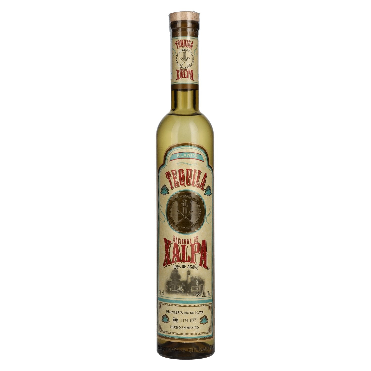 Hacienda De Xalpa Tequila Blanco 100% Agave 38% Vol. 0.7l