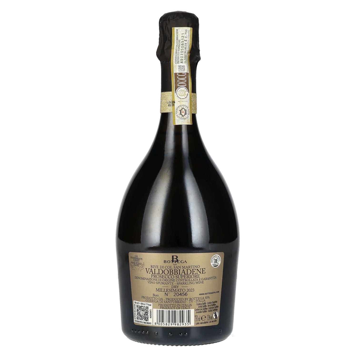 Bottega Valdobbiadene Superiore Prosecco DOCG Rive Dry 11% Vol. 0,75l