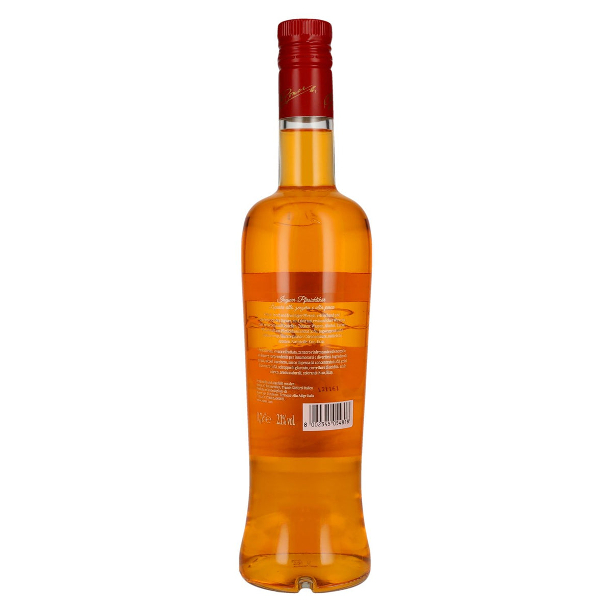 Roner Zenzi Ginger and Peach Liqueur 21% ABV 0.7l