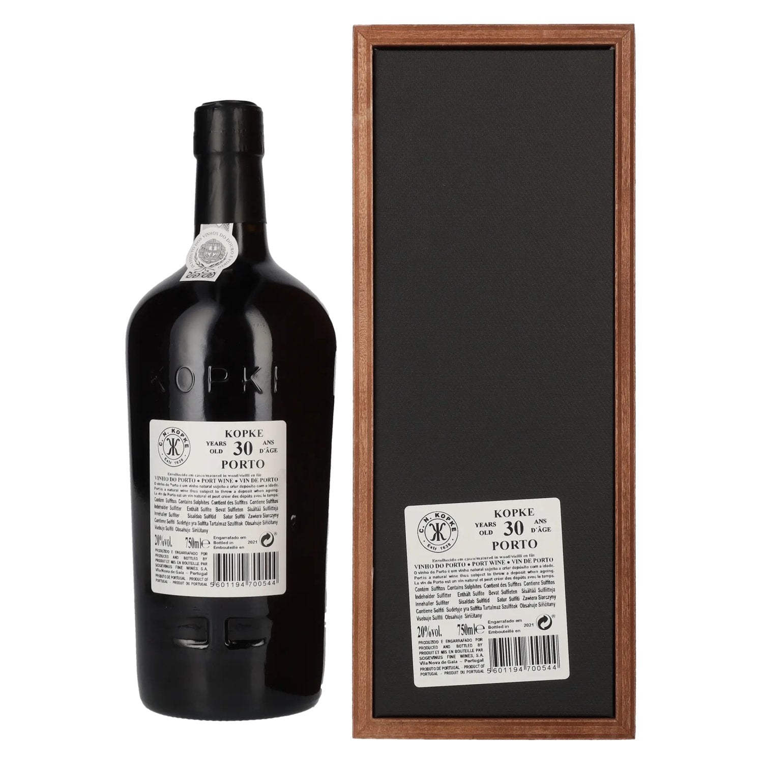 Kopke 30 Years Old TAWNY Porto 20% Vol. 0,75l in Holzkiste
