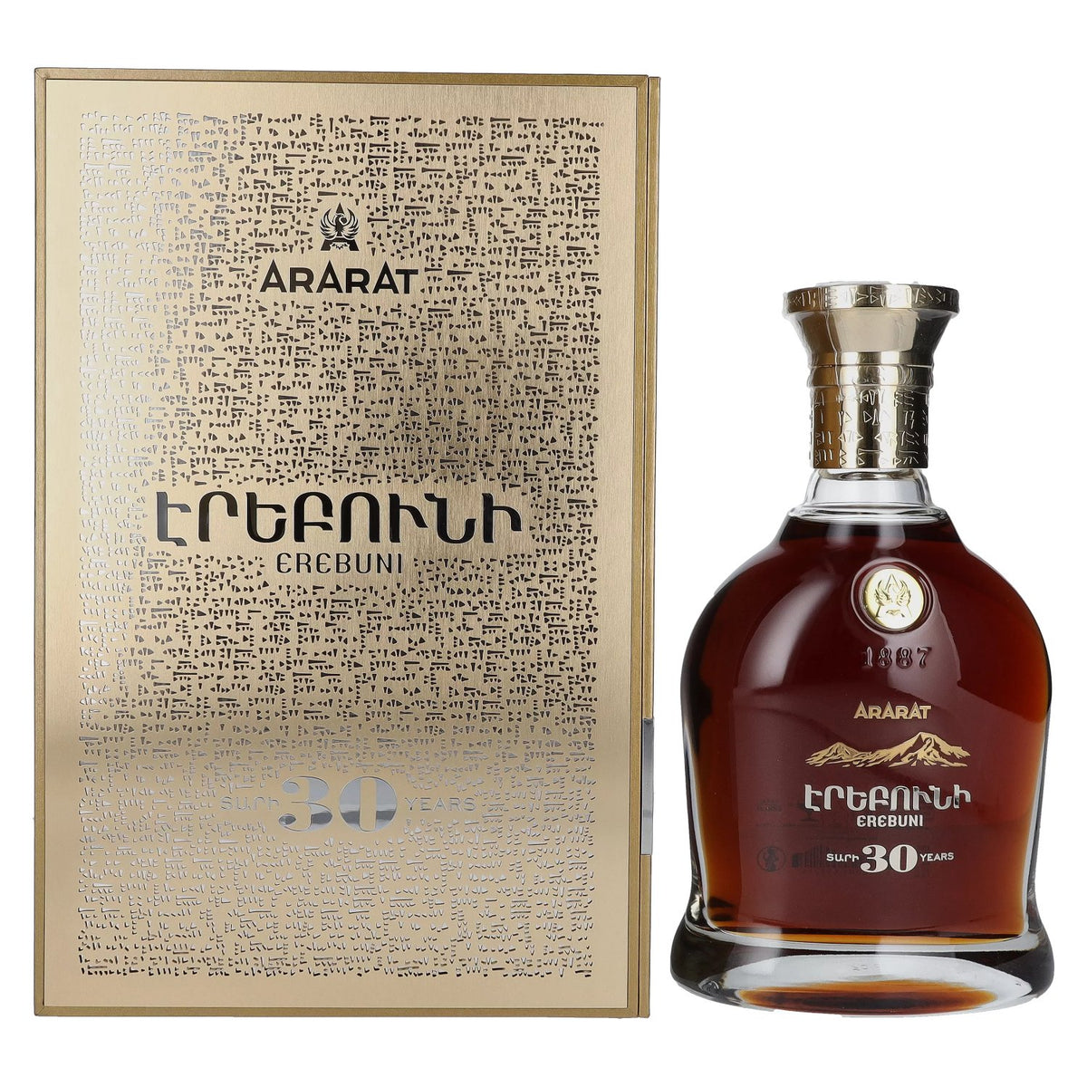 Ararat Erebuni 30 Years Old 40% vol. 0.7 l in a gift box