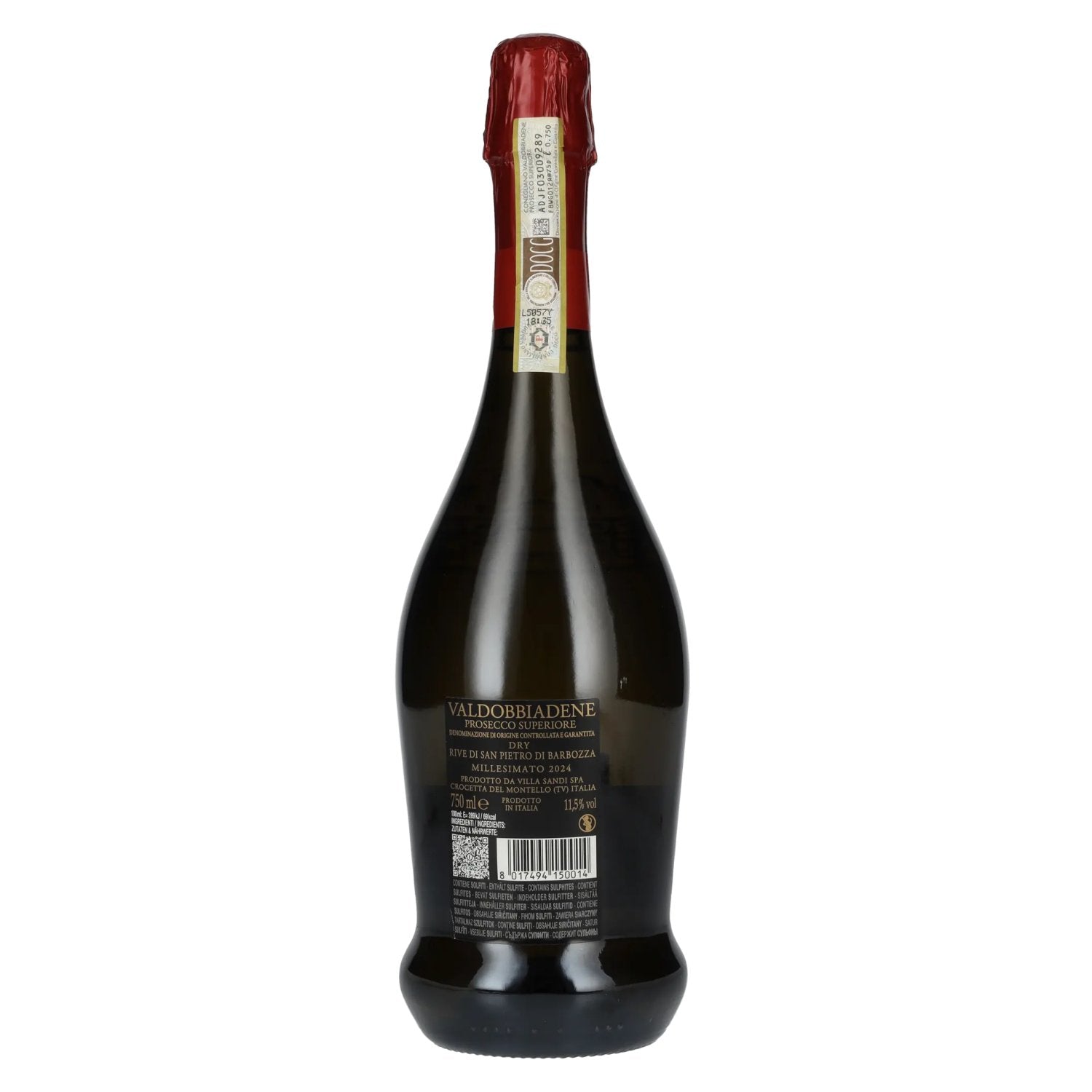 Villa Sandi Rive di San Pietro Valdobbiadene Prosecco Superiore Millesimato DOCG 2024 11.5% Vol. 0.75l