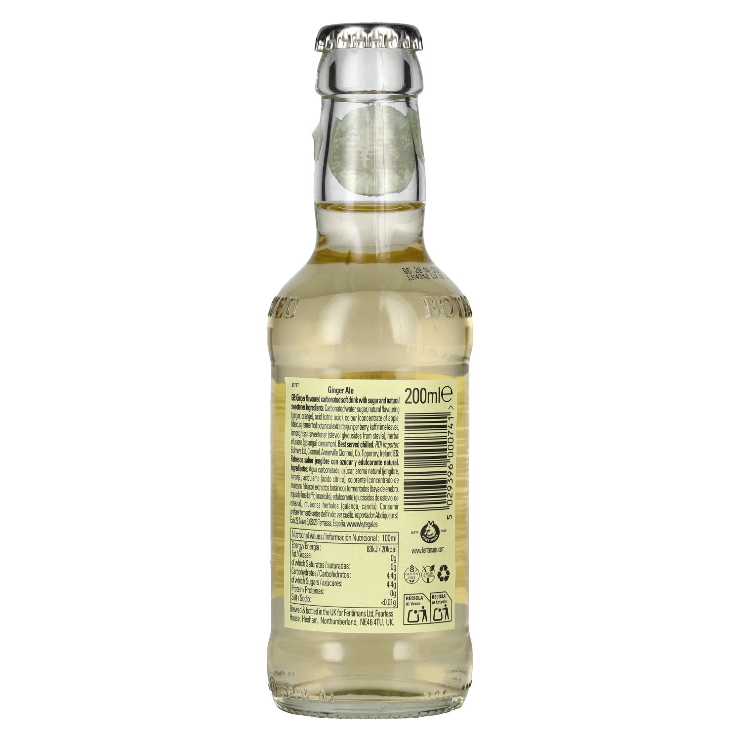 Fentimans GINGER ALE 0.2l