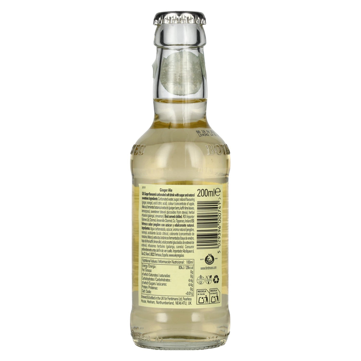 Fentimans GINGER ALE 0.2l