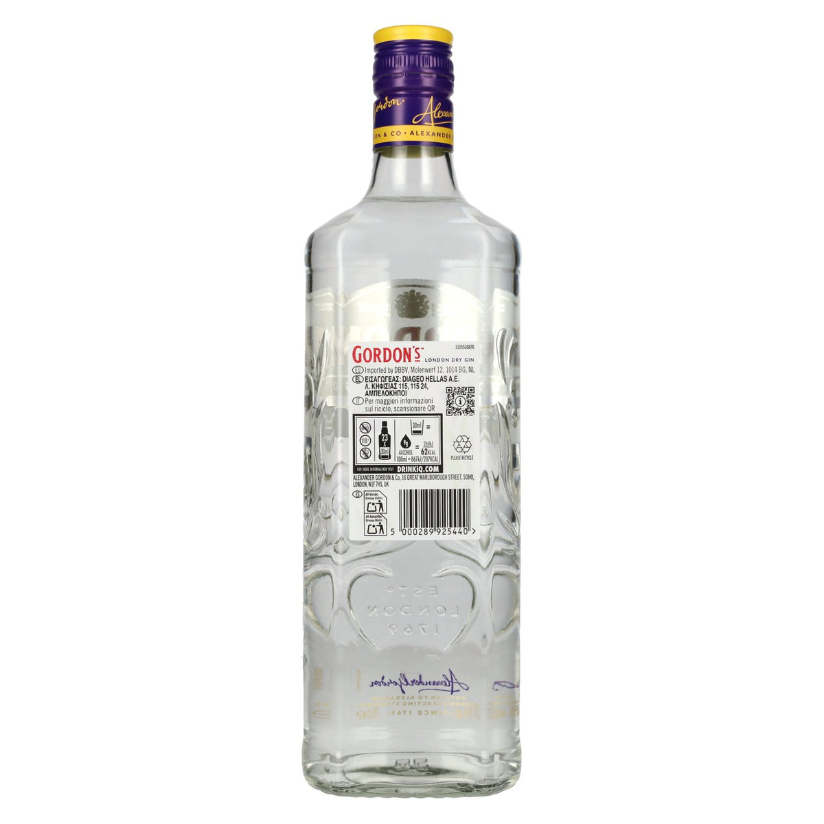 Gordon's London Dry Gin 37.5% Vol. 0.7l