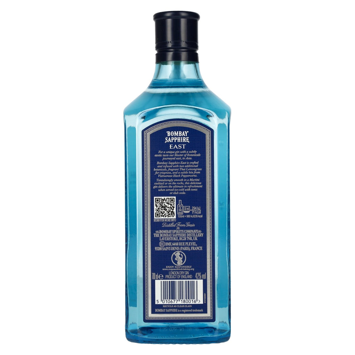 Bombay SAPPHIRE EAST Distilled London Dry Gin 42% vol. 0.7 l