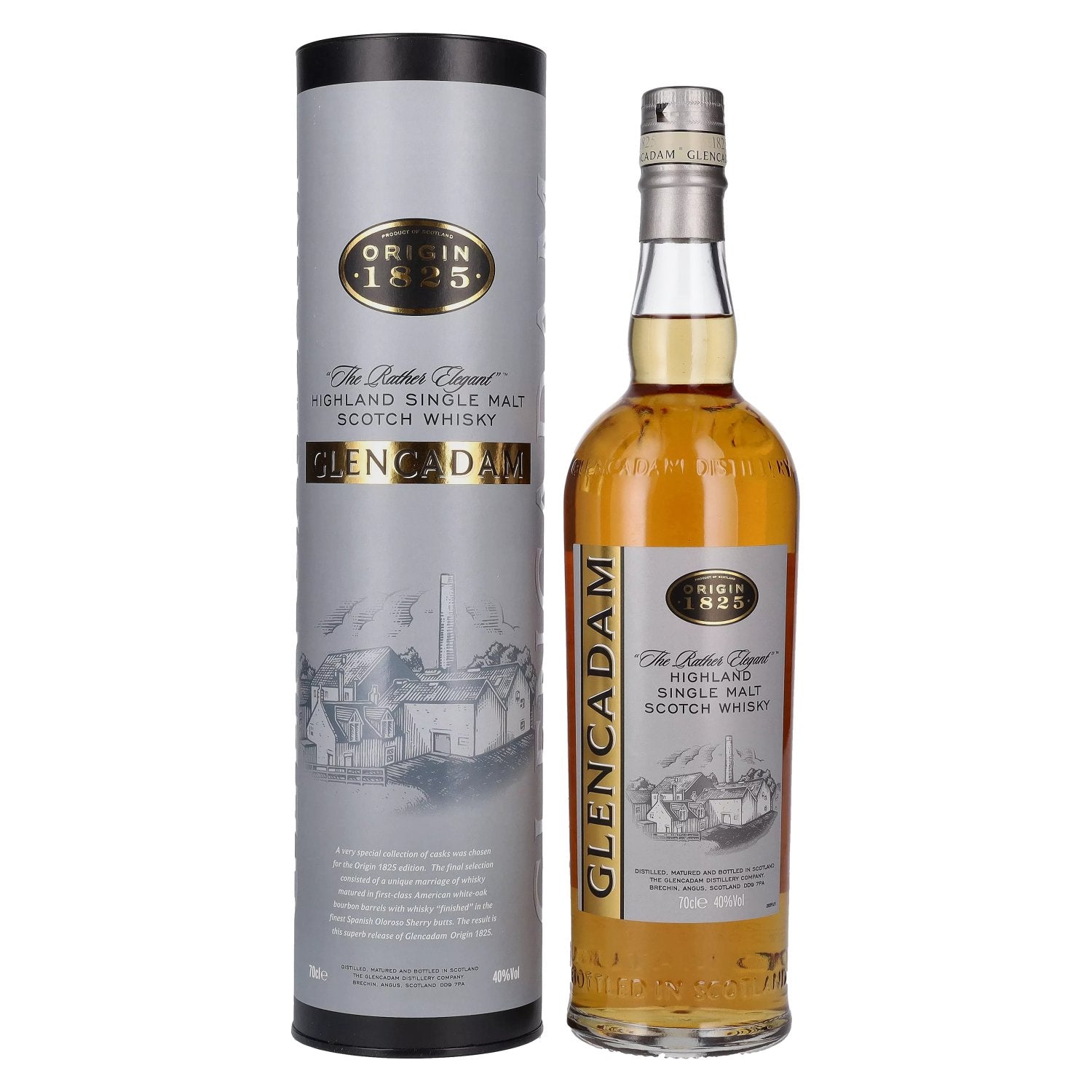 Glencadam Origin 1825 The Rather Elegant 40% Vol. 0.7l in Gift Box