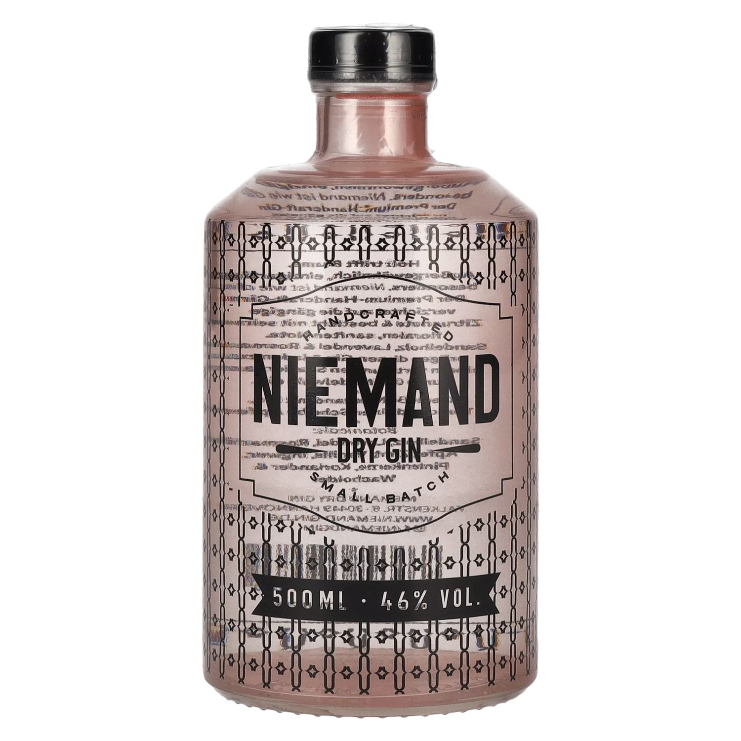 Niemand Dry Gin Small Batch 46% Vol. 0.5l