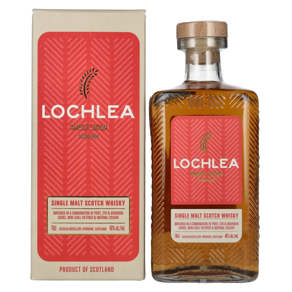 Lochlea HARVEST EDITION Second Crop Single Malt Scotch Whisky 46% Vol. 0,7l in Geschenkbox