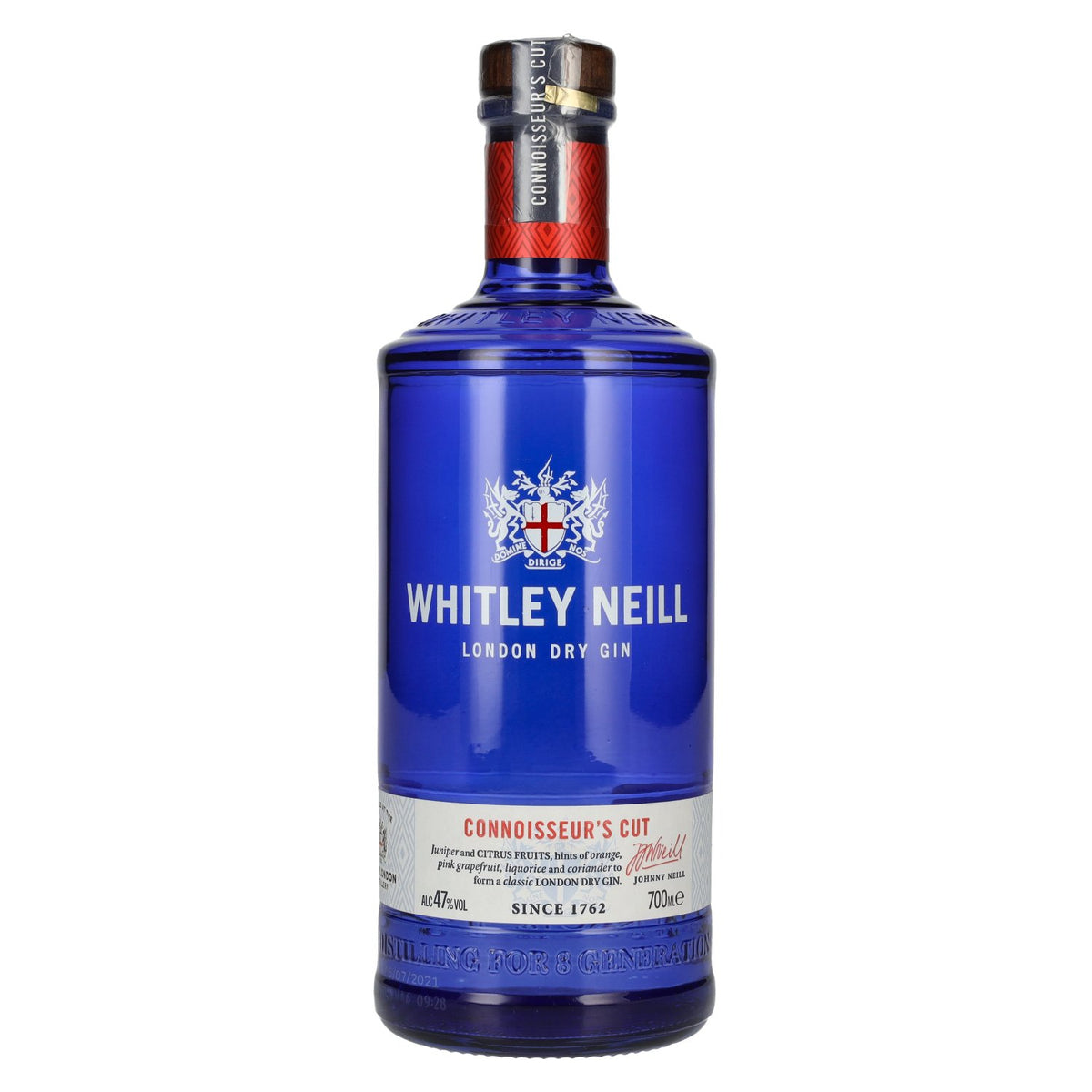 Whitley Neill CONNOISSEUR'S CUT London Dry Gin 47% Vol. 0,7l
