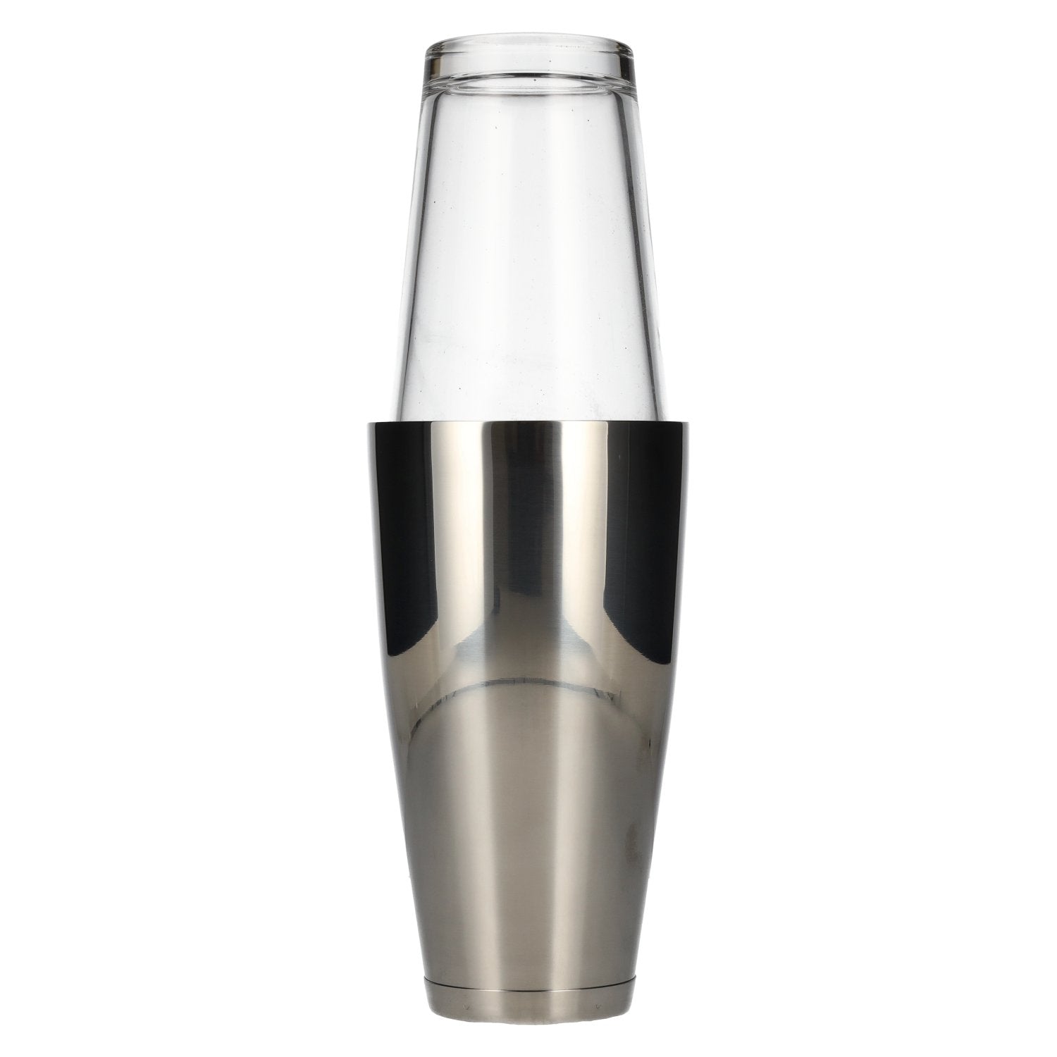APS Boston Shaker Silver 2-piece with Glass