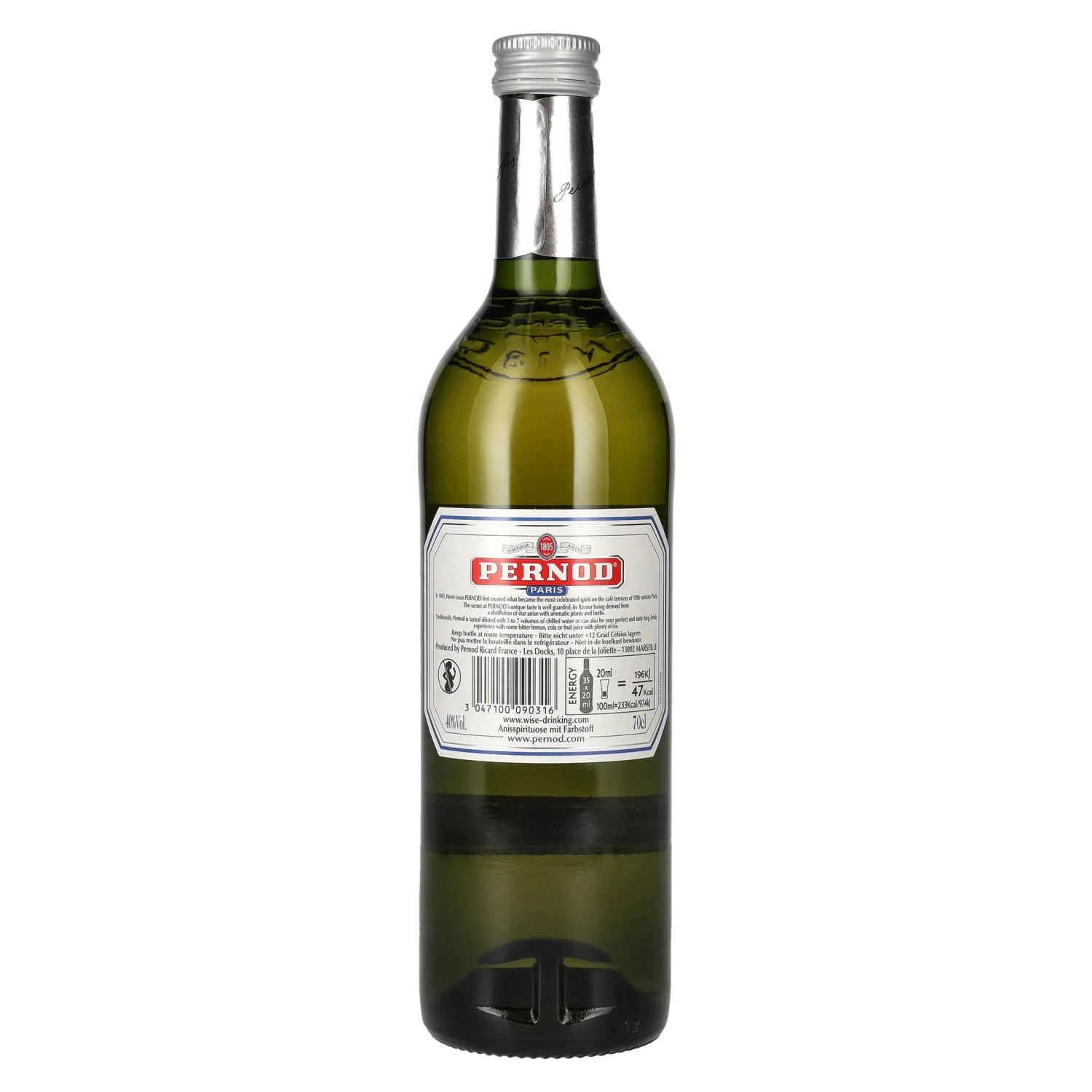 Pernod Paris 40% Vol. 0.7l