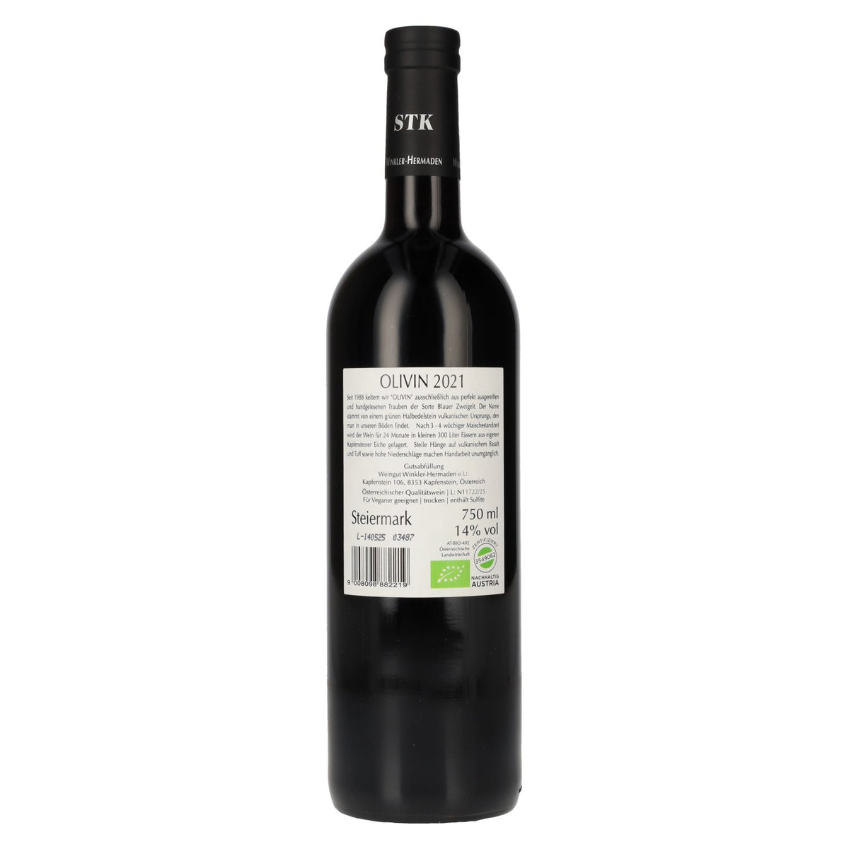 Winkler-Hermaden Olivin 2021 14% ABV 0.75 l