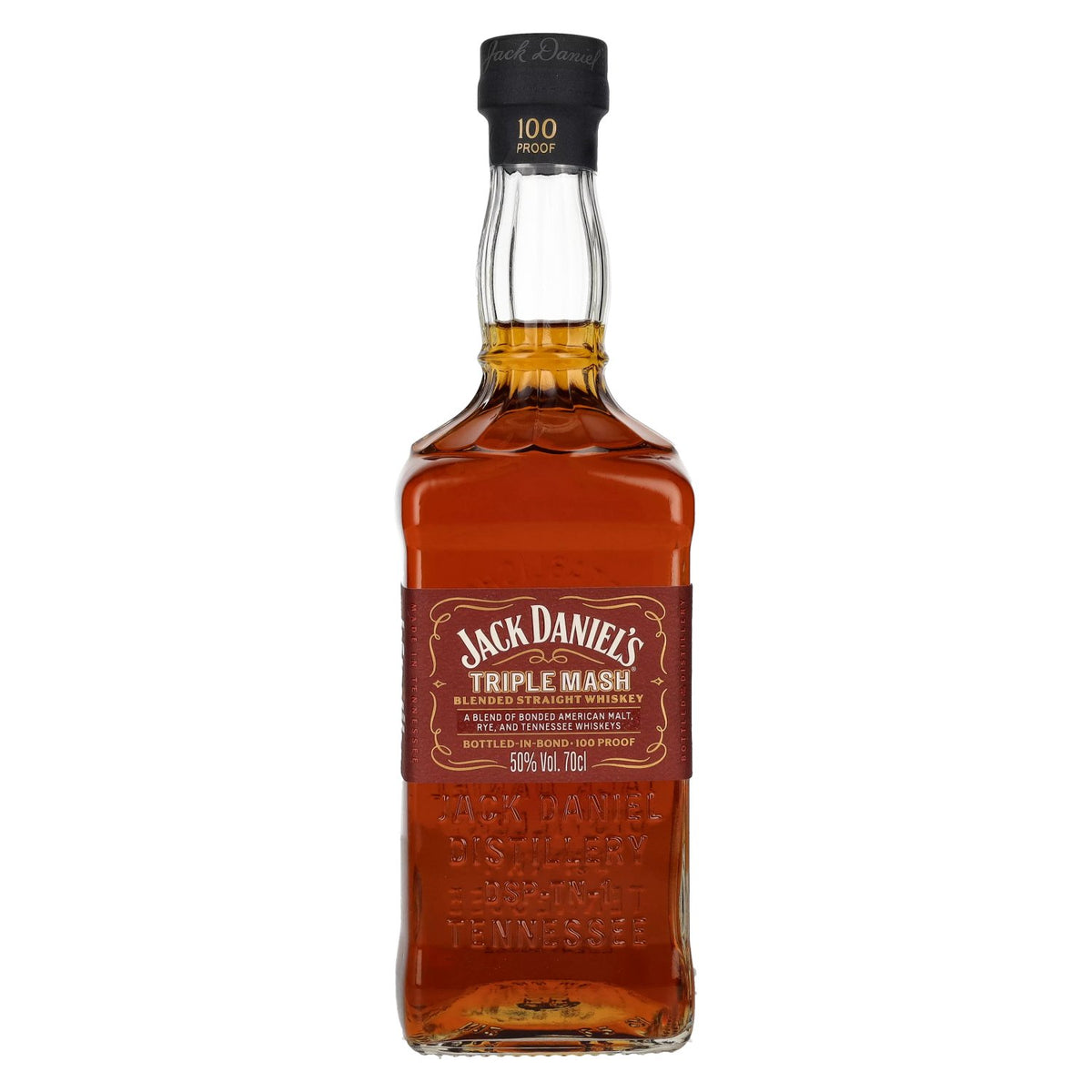 Jack Daniel's TRIPLE MASH Blended Straight Whiskey BOTTLED-IN-BOND 50% Vol. 0.7l