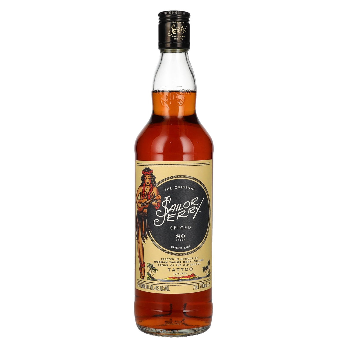 Sailor Jerry TATTOO Spiced Spirit Drink 40% ABV 0.7l