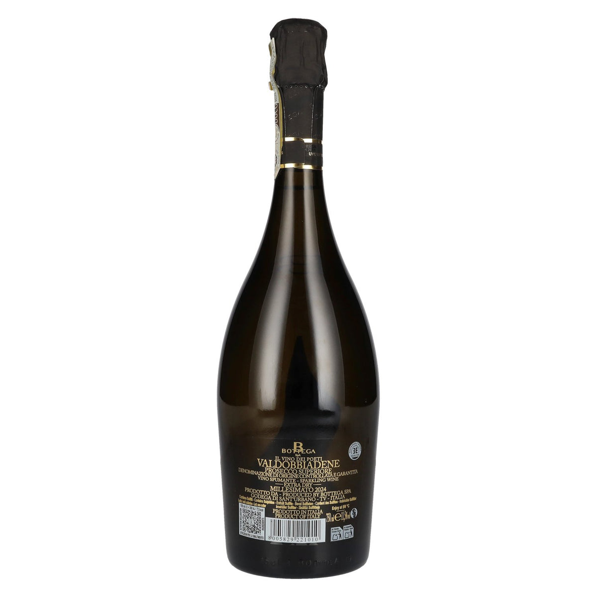Bottega Il Vino dei Poeti VALDOBBIADENE Prosecco Extra Dry Millesimato DOCG 2024 11,5% Vol. 0,75l