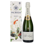 Pol Roger Champagne Réserve Brut 12.5% ABV, 0.75 l in a gift box