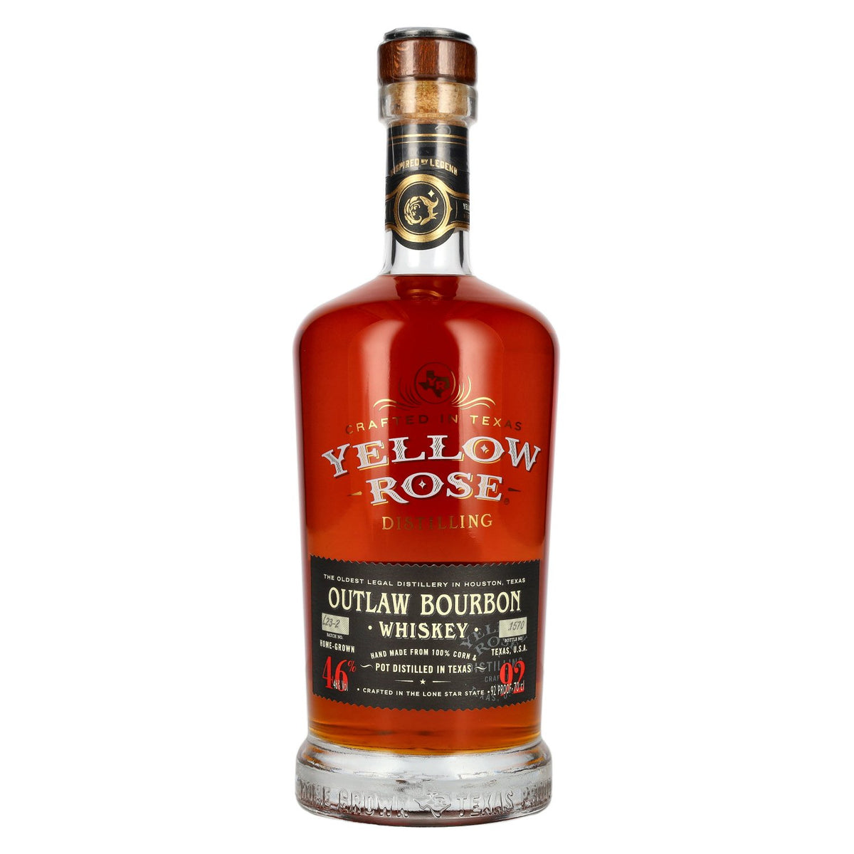 Yellow Rose OUTLAW BOURBON Whiskey 46% Vol. 0,7l
