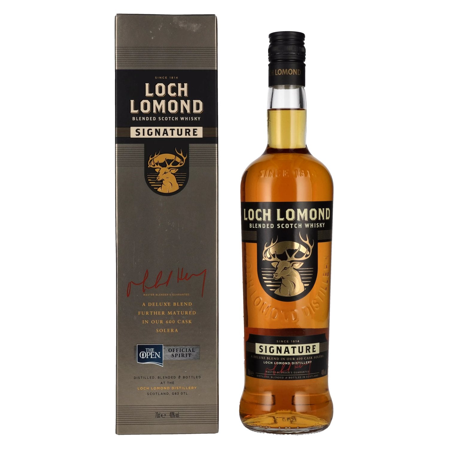 Loch Lomond SIGNATURE Blended Scotch Whisky 40% Vol. 0.7l in gift box