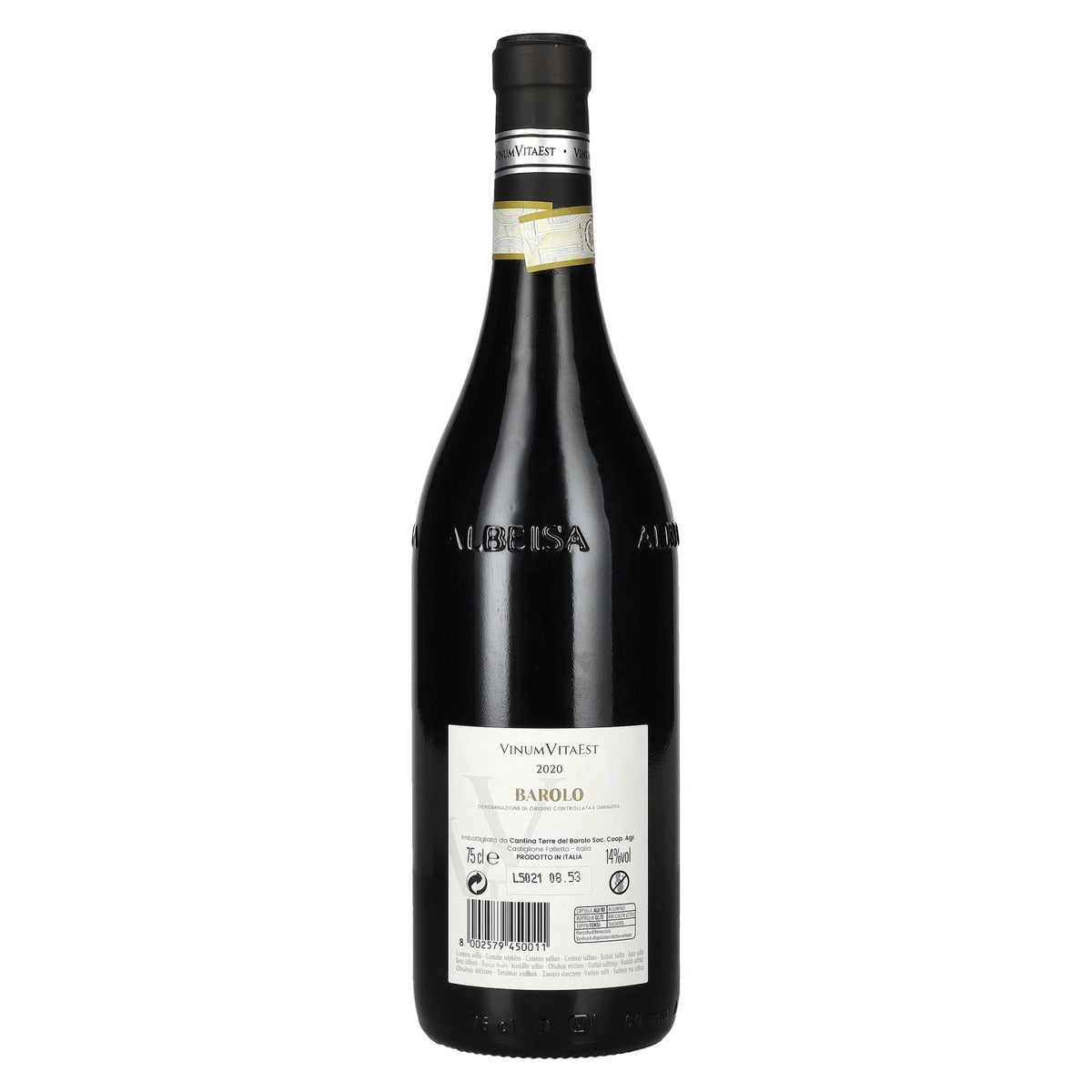 Barolo Terre del Barolo DOCG 2020 14% ABV 0.75l