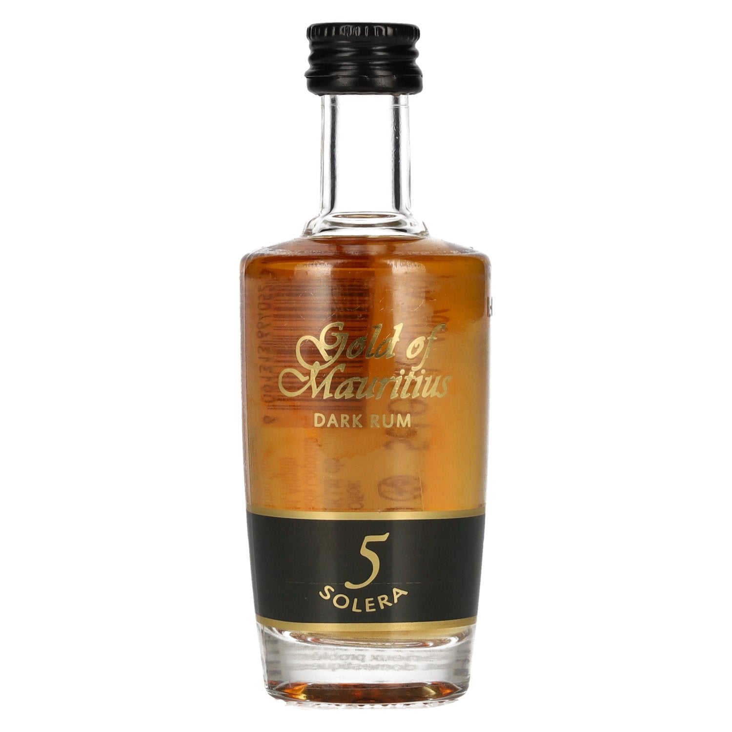 Gold of Mauritius 5 Solera Dark Rum 40% Vol. 0.05l