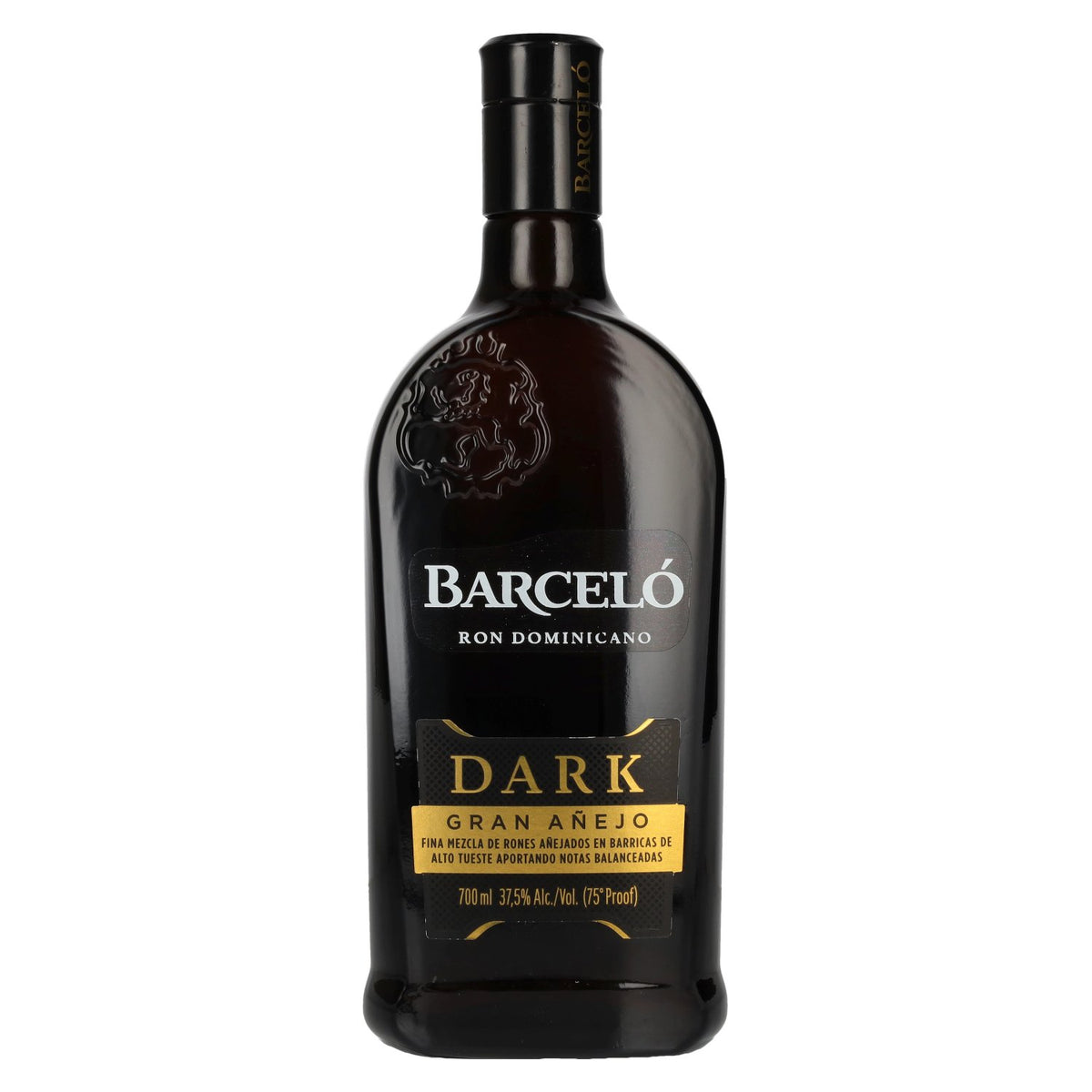 Barceló Dark Gran Añejo Ron Dominicano 37,5% Vol. 0,7l