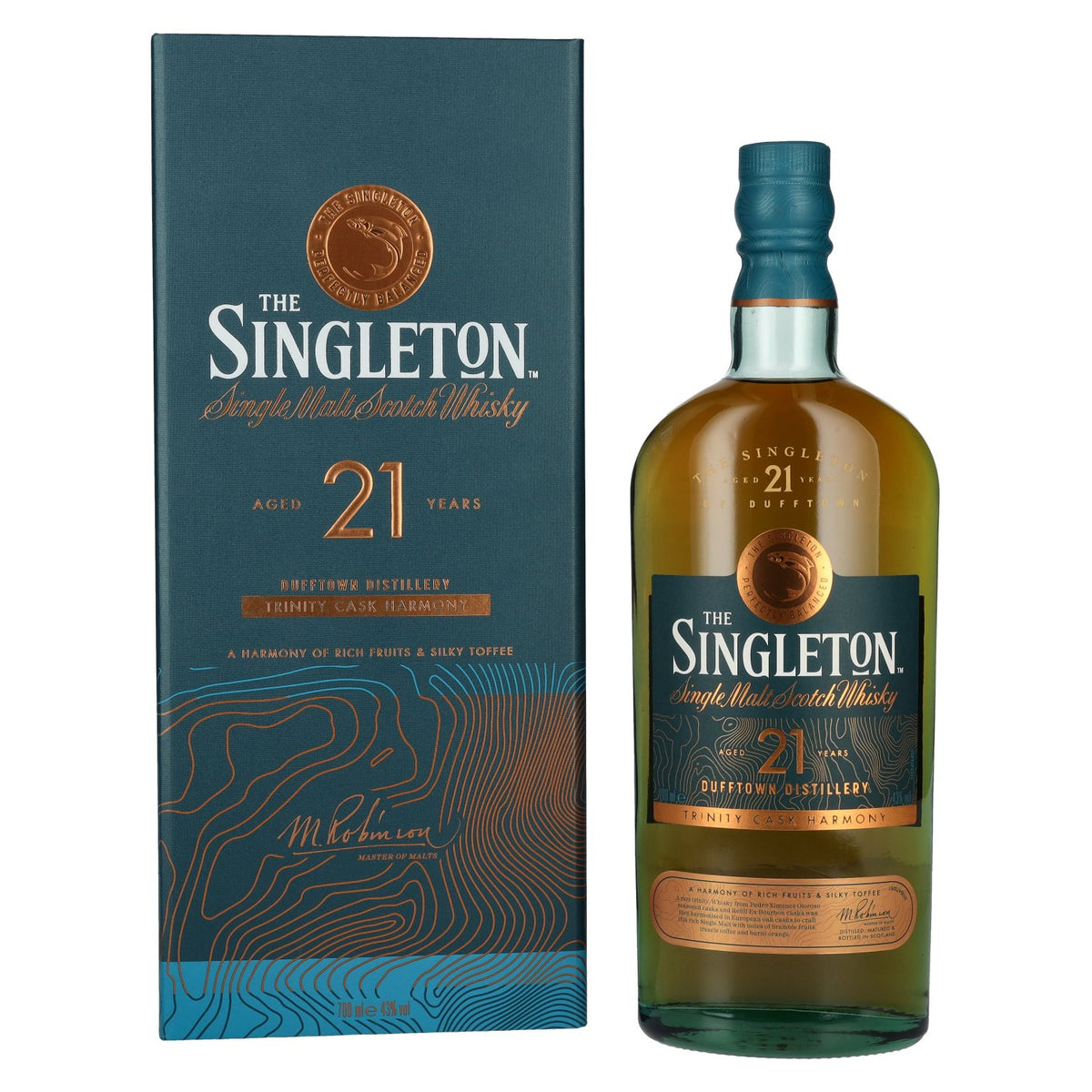 The Singleton Dufftown 21 Years Old TRINITY CASK HARMONY 43% Vol. 0.7l in gift box
