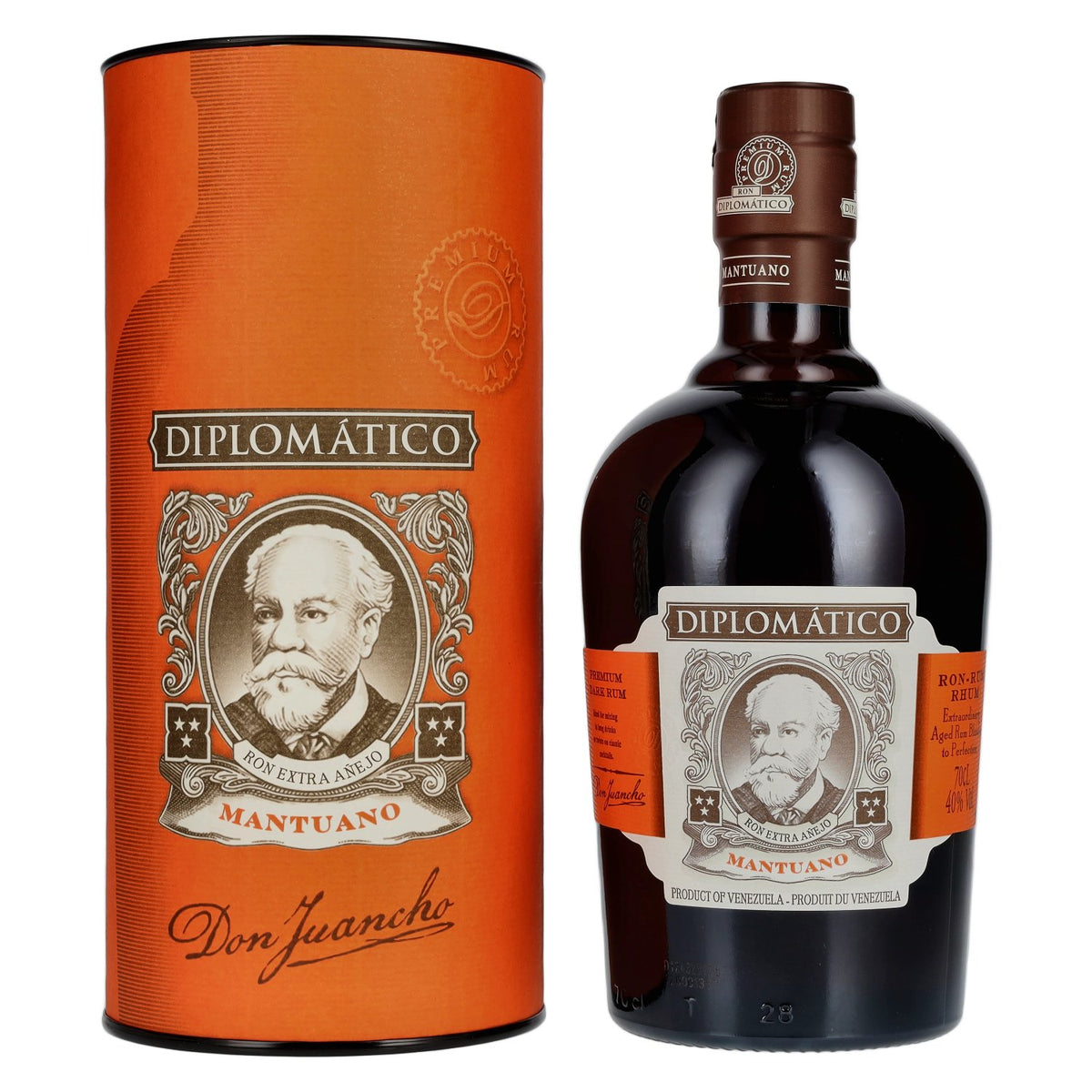 Diplomático Mantuano Ron Extra Añejo 40% Vol. 0,7l in Geschenkbox