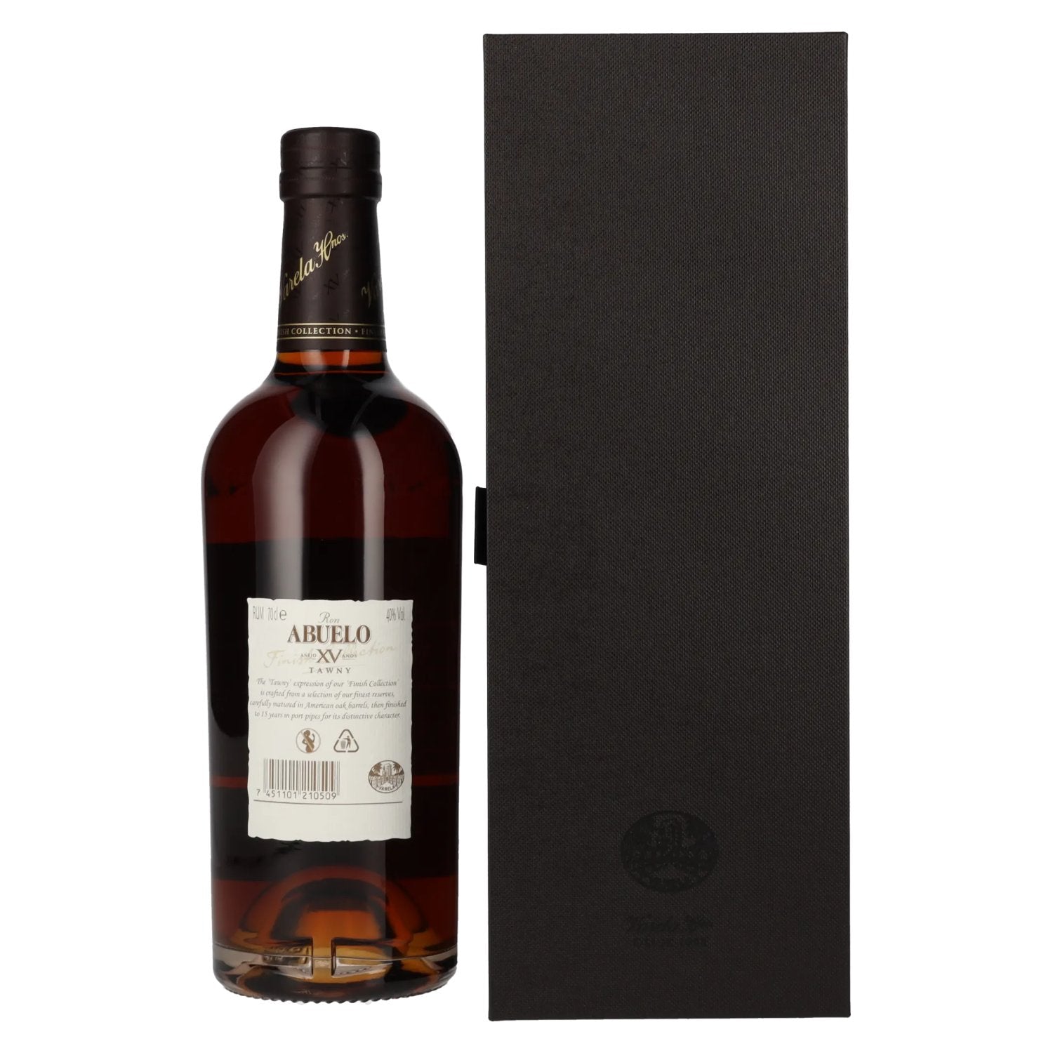 Ron Abuelo Añejo XV Años TAWNY Port Cask Finish 40% Vol. 0.7L in Gift Box