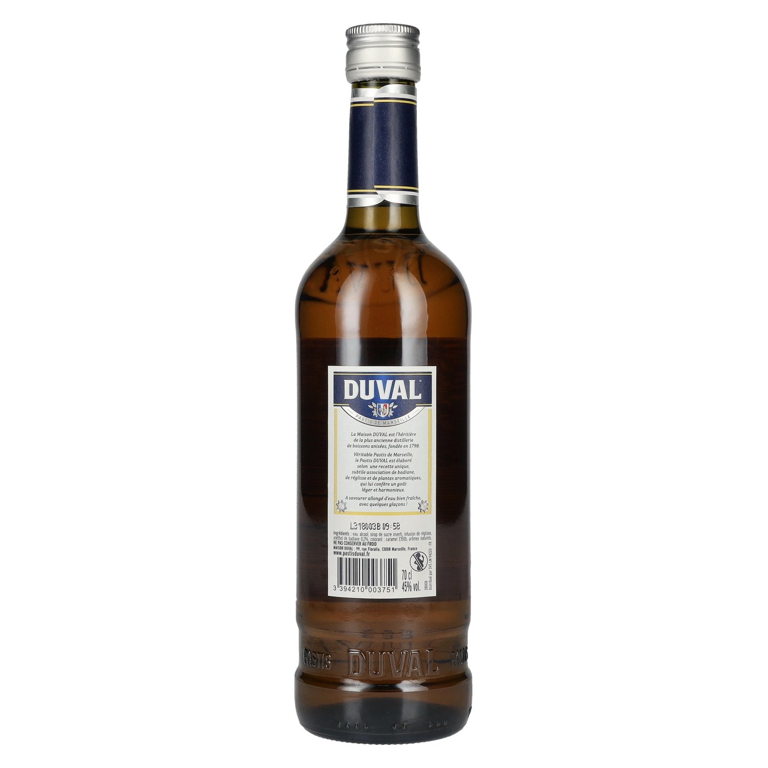 Duval Pastis de Marseille 45% Vol. 0,7l