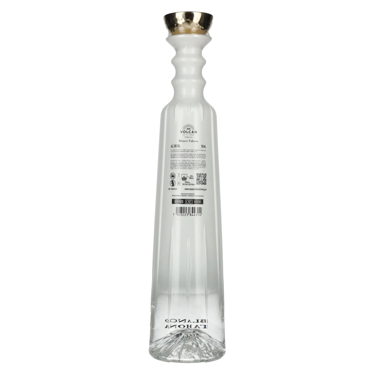 Volcan de Mi Tierra Tequila B.T BLANCO TAHONA 38% vol. 0.7 l