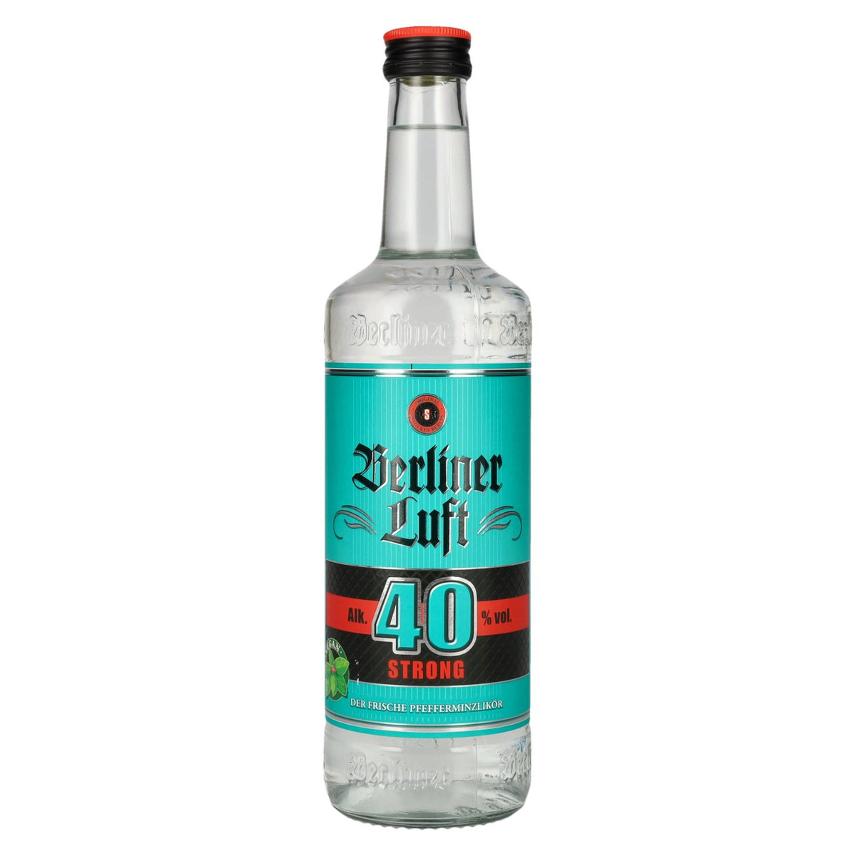 Berliner Luft STRONG Pfefferminzlikör 40% Vol. 0,7l