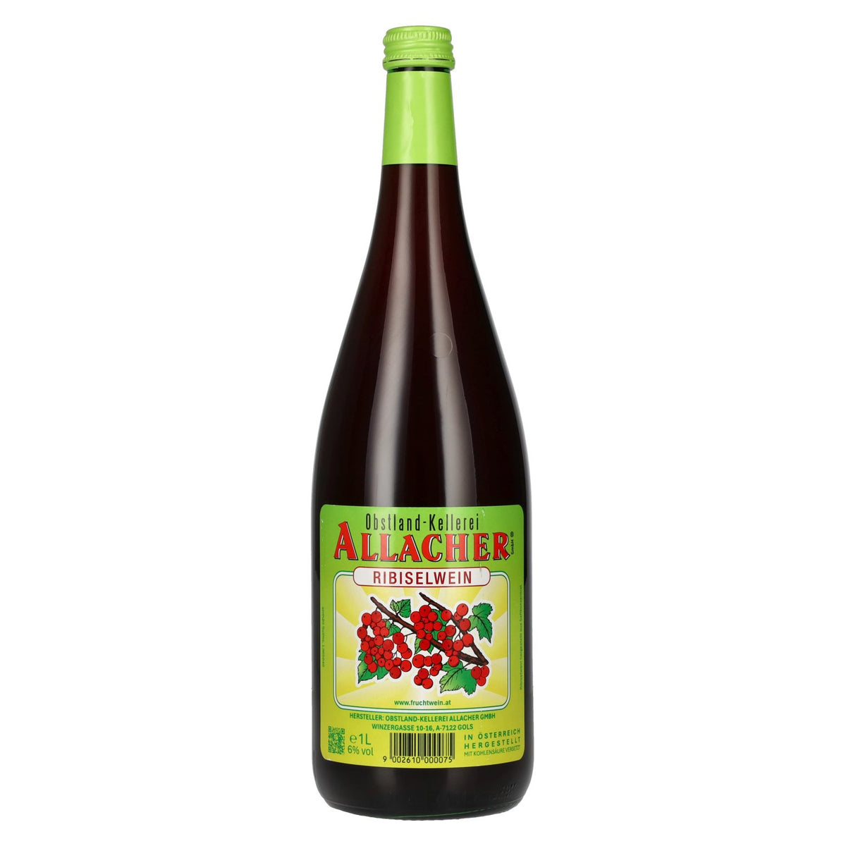 Allacher Ribiselwein 6% Vol. 1l