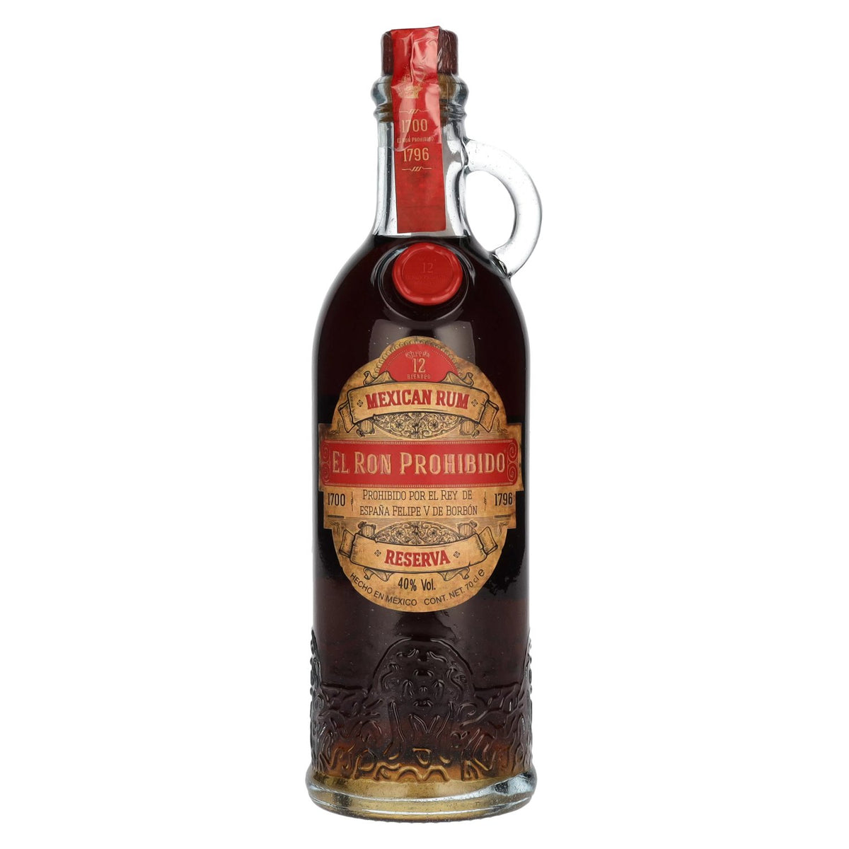 El Ron Prohibido Solera 12 Blended Mexican Rum 40% Vol. 0.7l