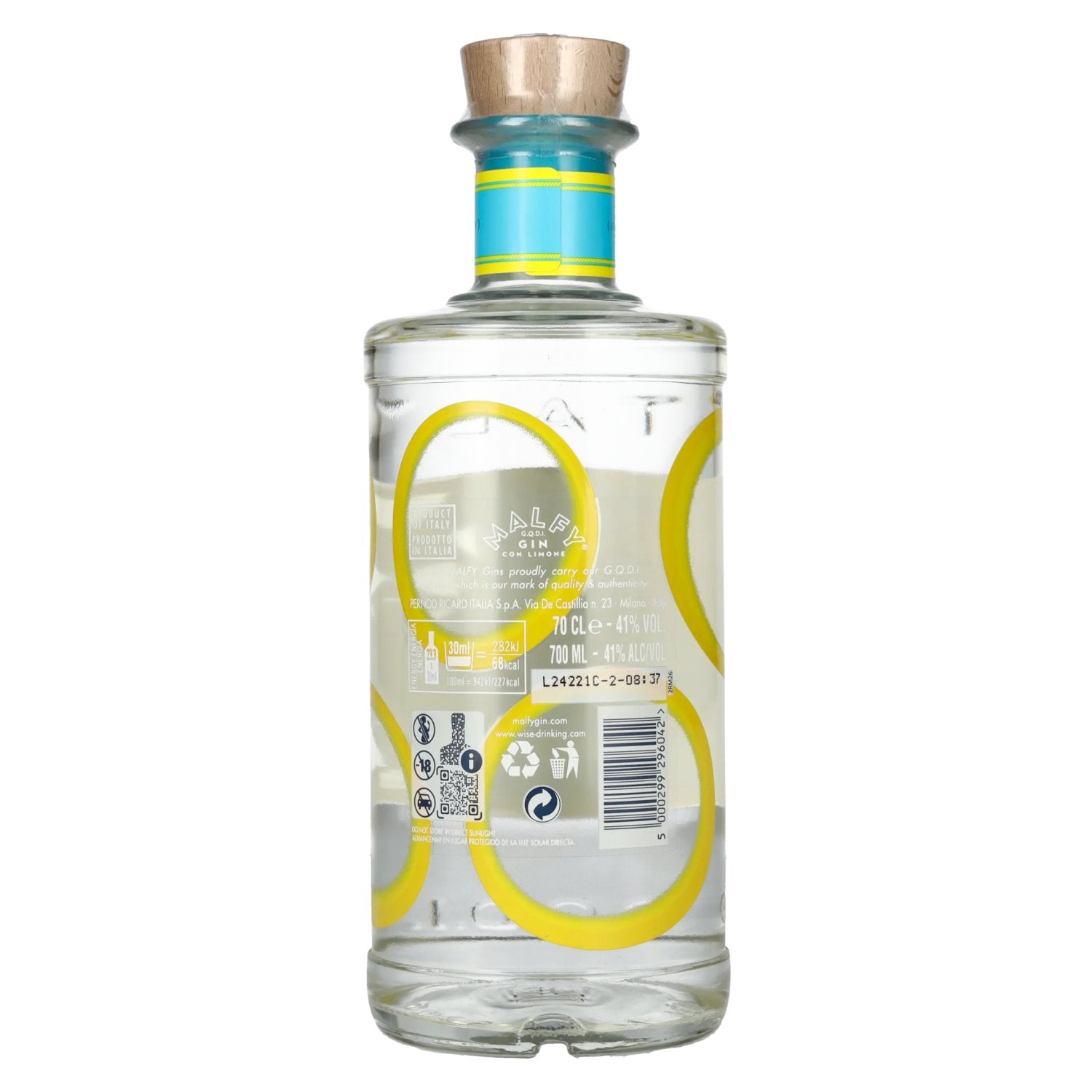 Malfy Gin WITH LEMON 41% Vol. 0.7l