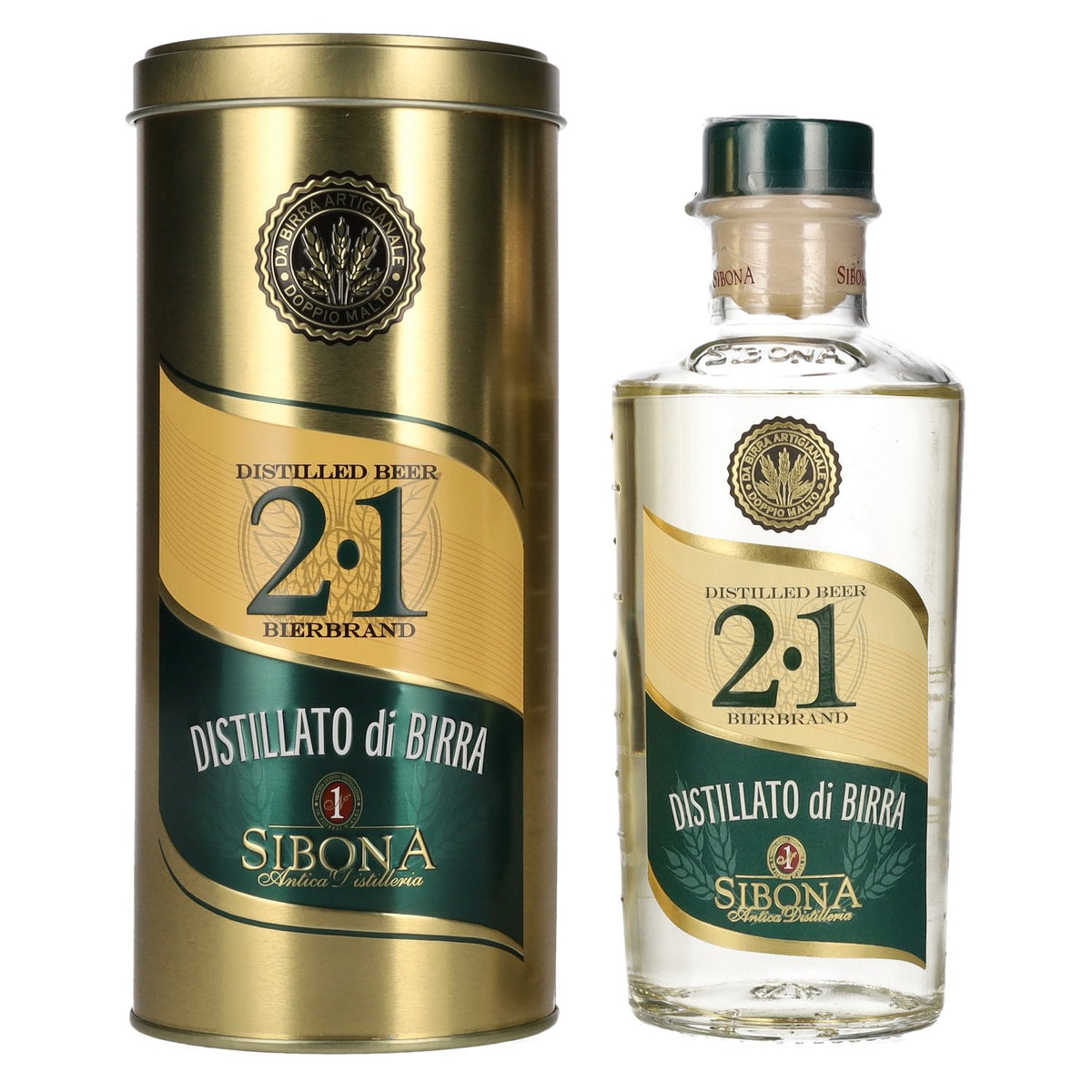 Sibona Distillato di Birra 2.1 Beer Distillate 38% Vol. 0.5l