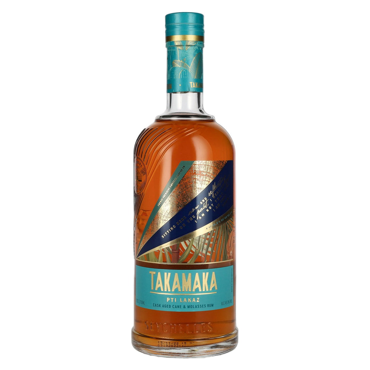 Takamaka PTI LAKAZ Rum Batch 2 45.1% vol. 0.7 l