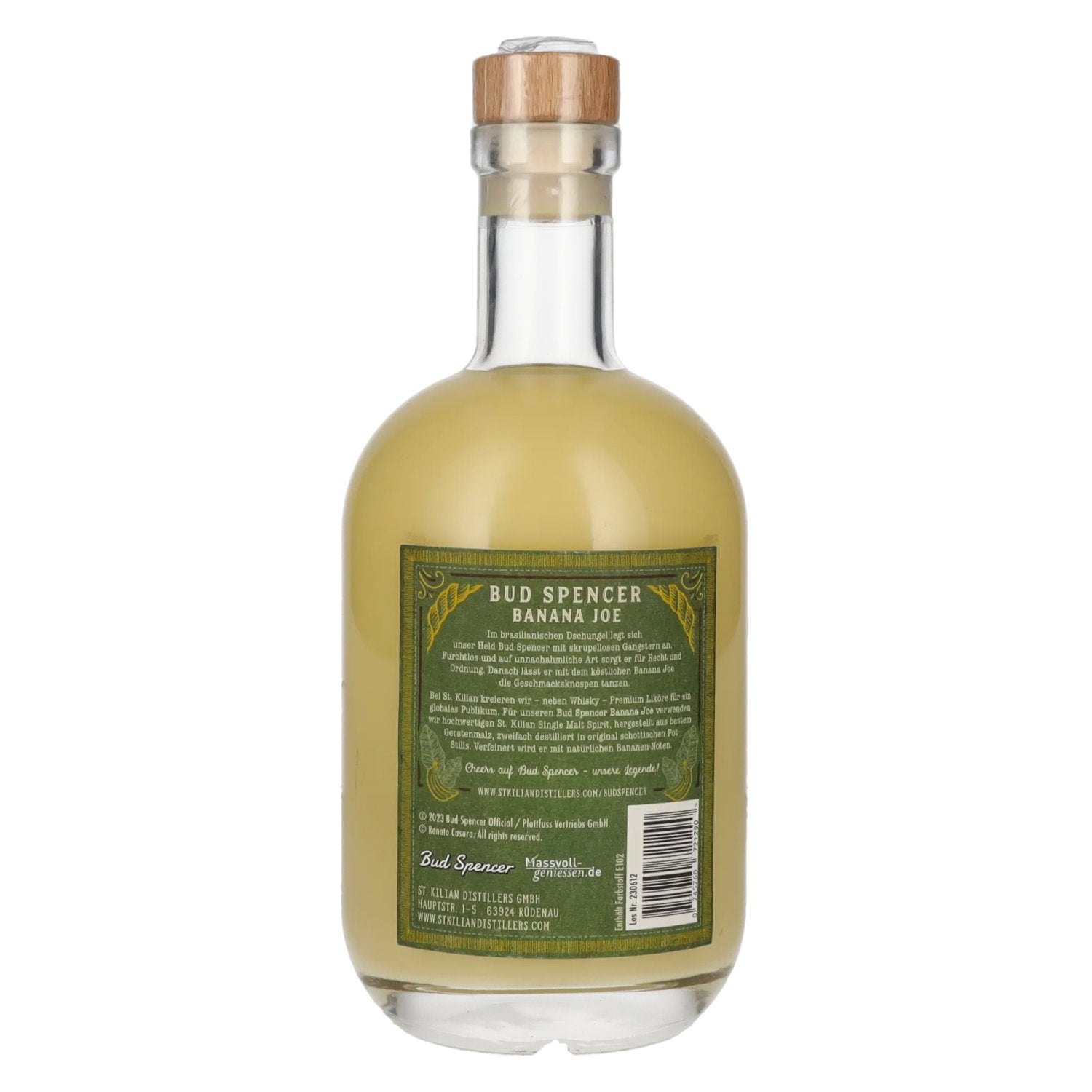 Bud Spencer The Legend BANANA JOE Banana Cream Liqueur 21% Vol. 0.7l