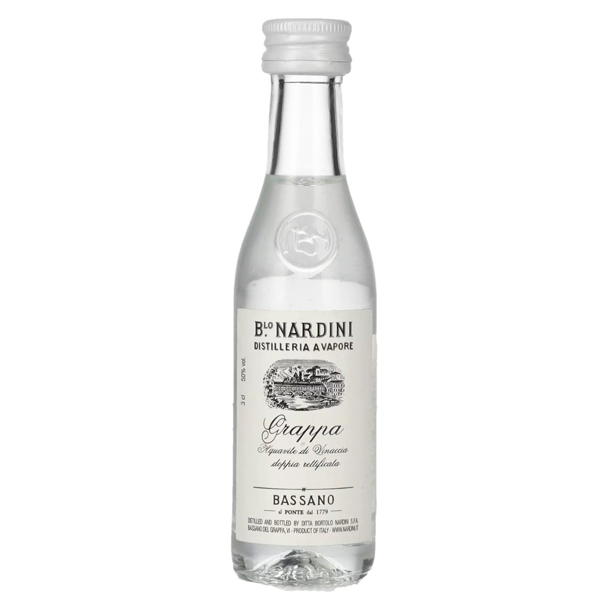 Nardini Grappa Bianca 50% Vol. 0.03L