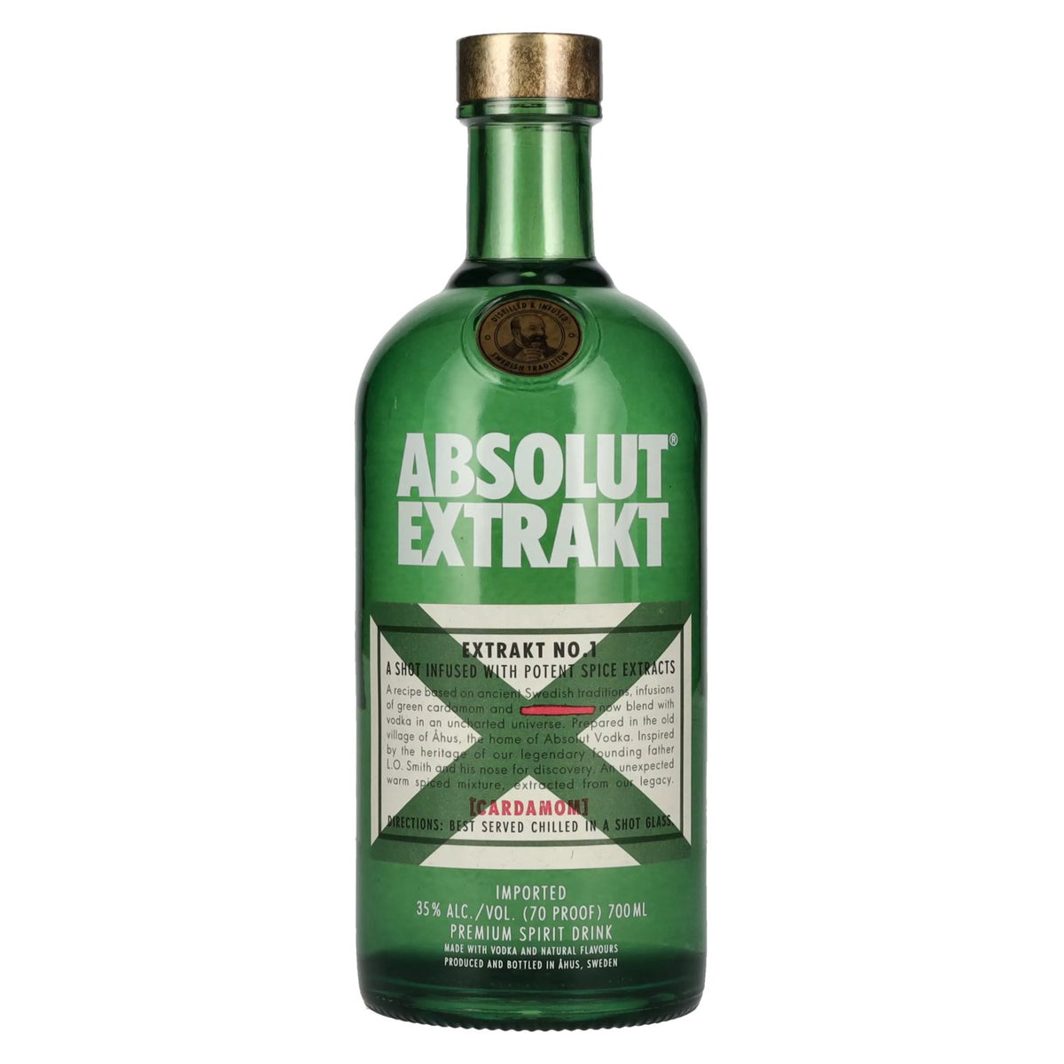 Absolut Extract No. 1 Cardamom Premium Spirit Drink 35% ABV 0.7l