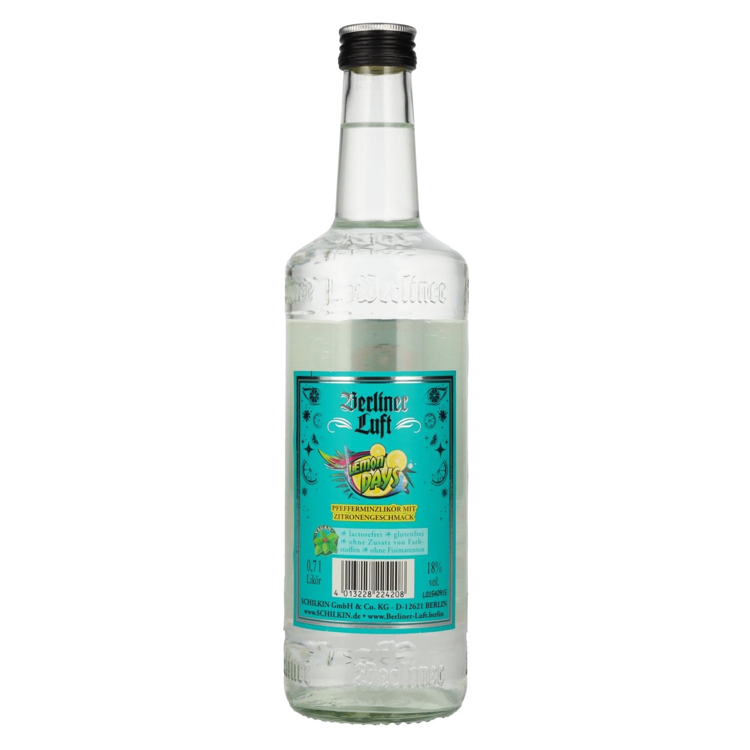 Berliner Luft LEMON DAYS Fresh Peppermint Liqueur 18% Vol. 0.7l