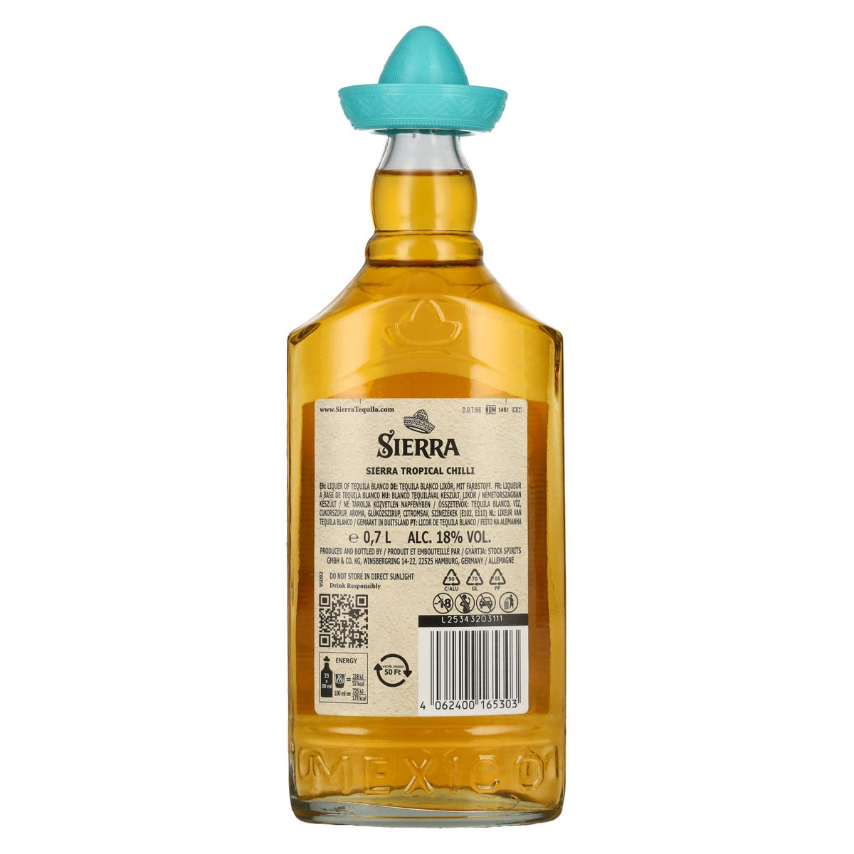 Sierra Tropical Chilli Tequila Liqueur 18% vol. 0.7 l