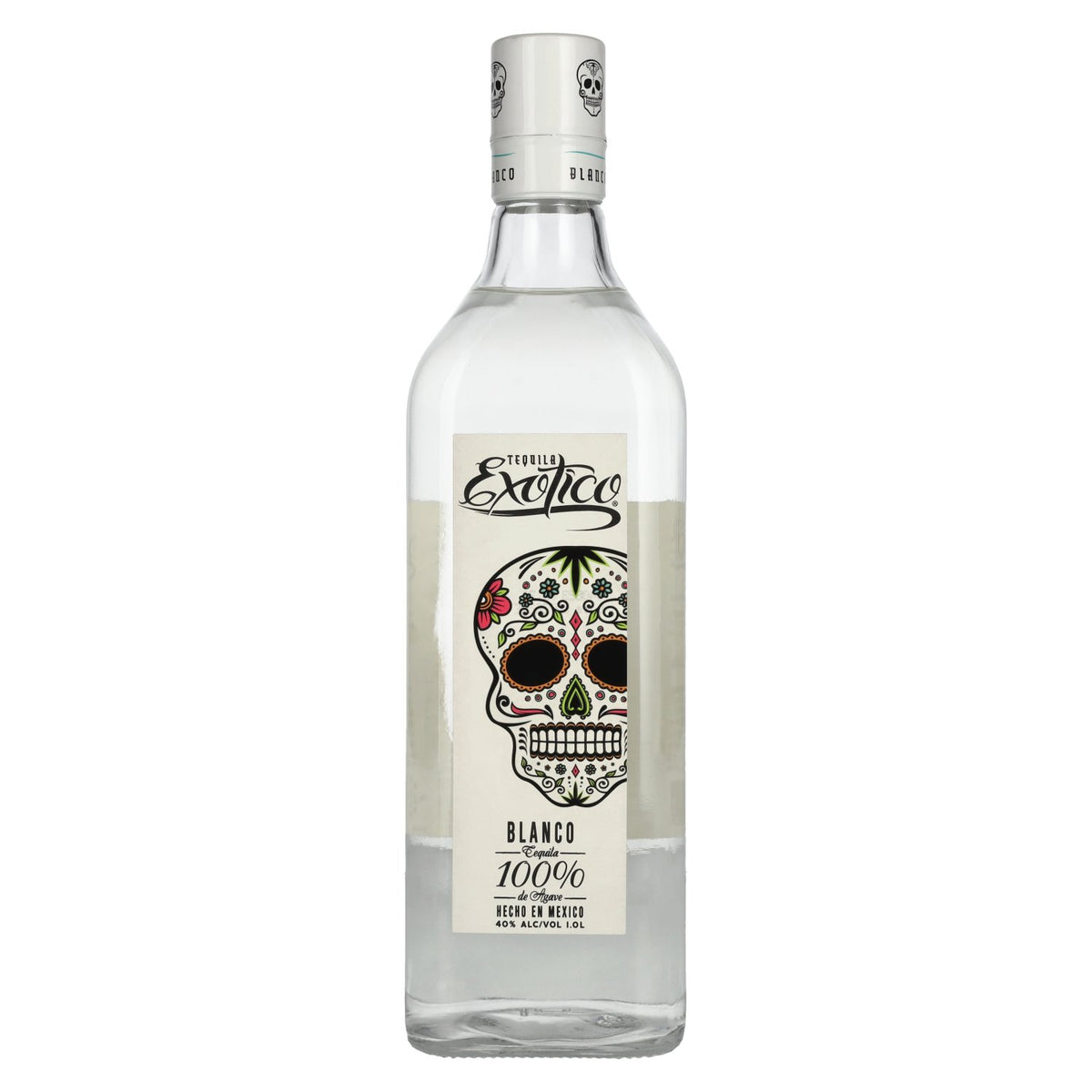 Exotico Tequila Blanco 100% Pure Agave 40% Vol. 1l